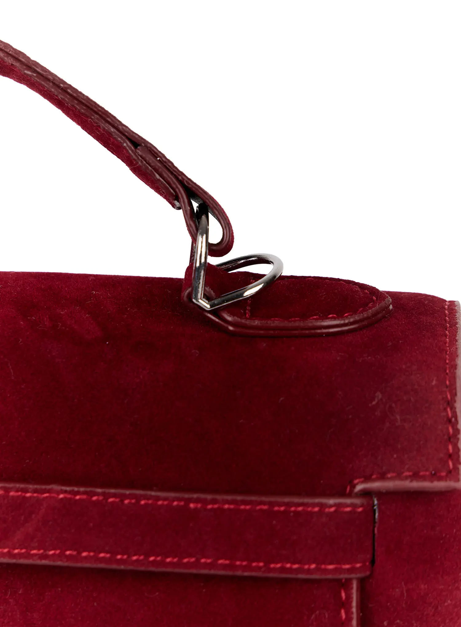 3-Way Suede Crossbody Bag CO521 - Image 7
