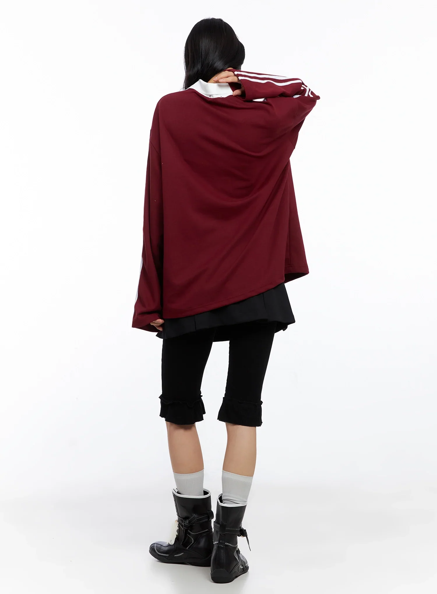 A-Line Pleated Skirt IO516 - Image 8