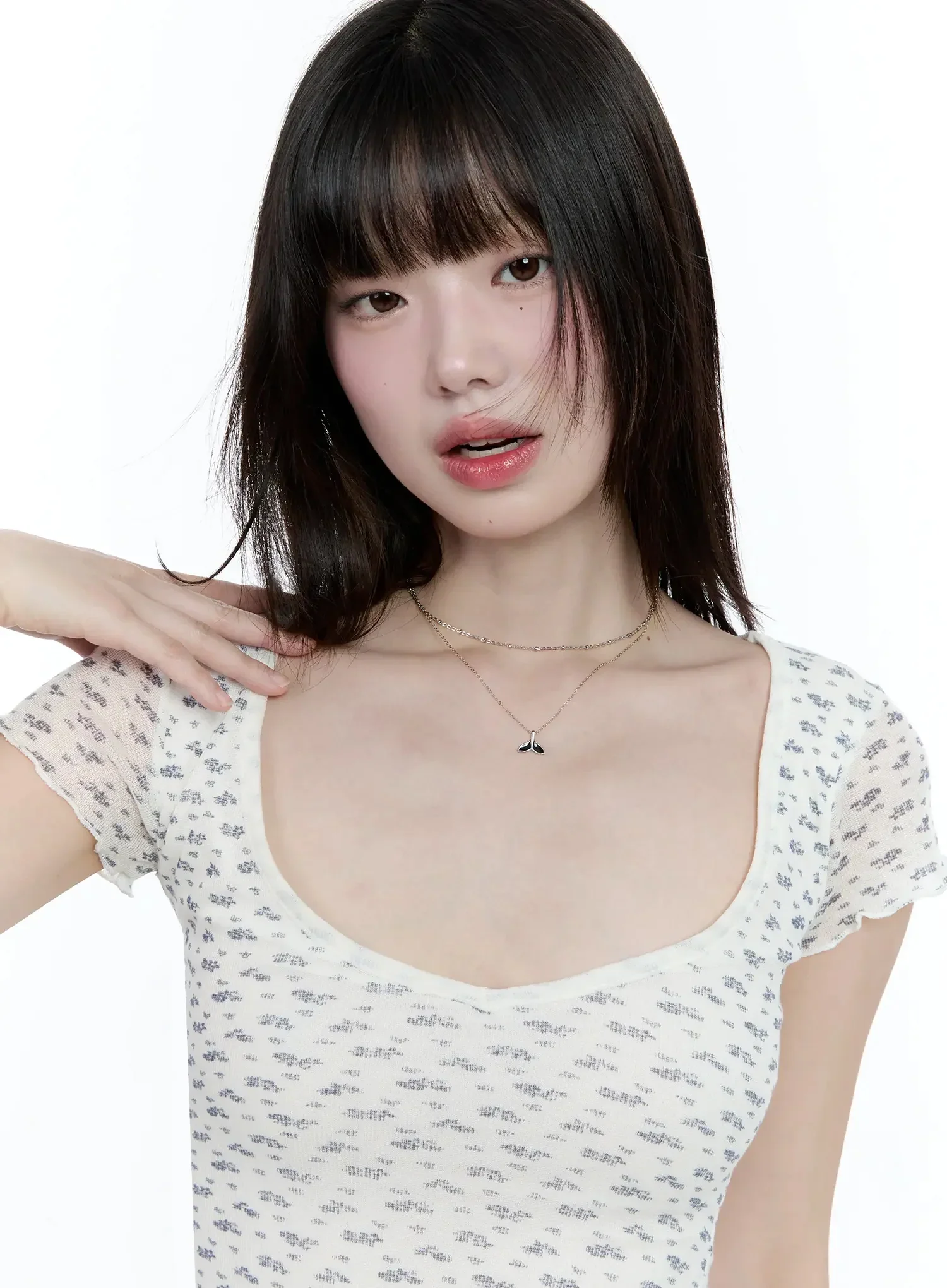 [ACC] Castleton Little Black Tail Necklace IG507 - Image 6