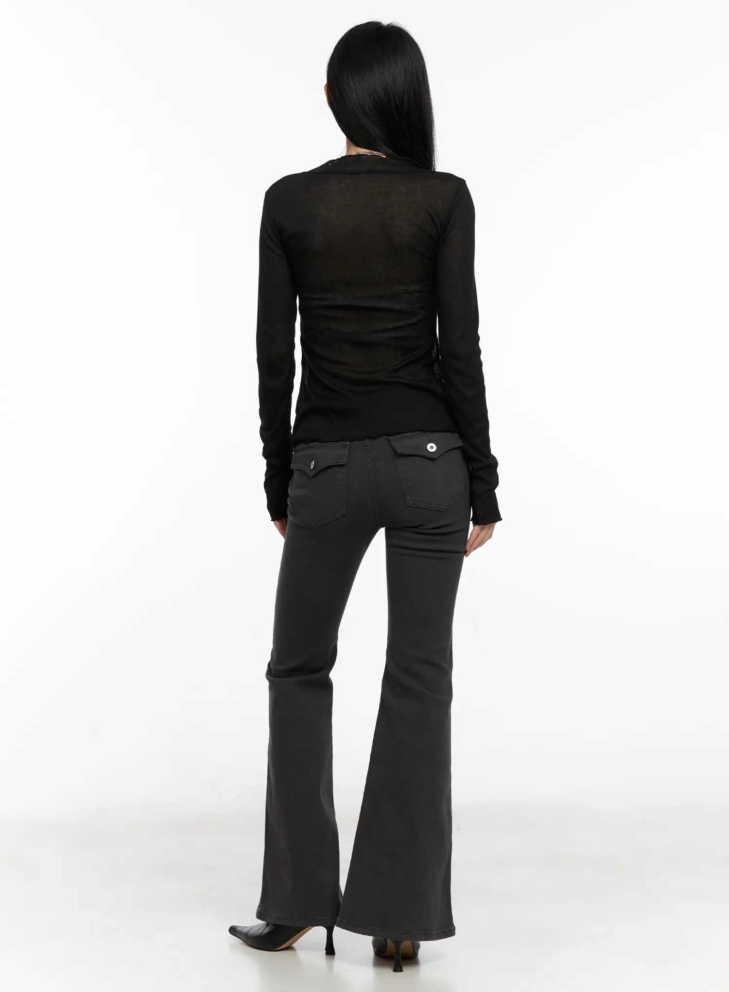 Addie Chic Flared Jeans CG522 - Image 5