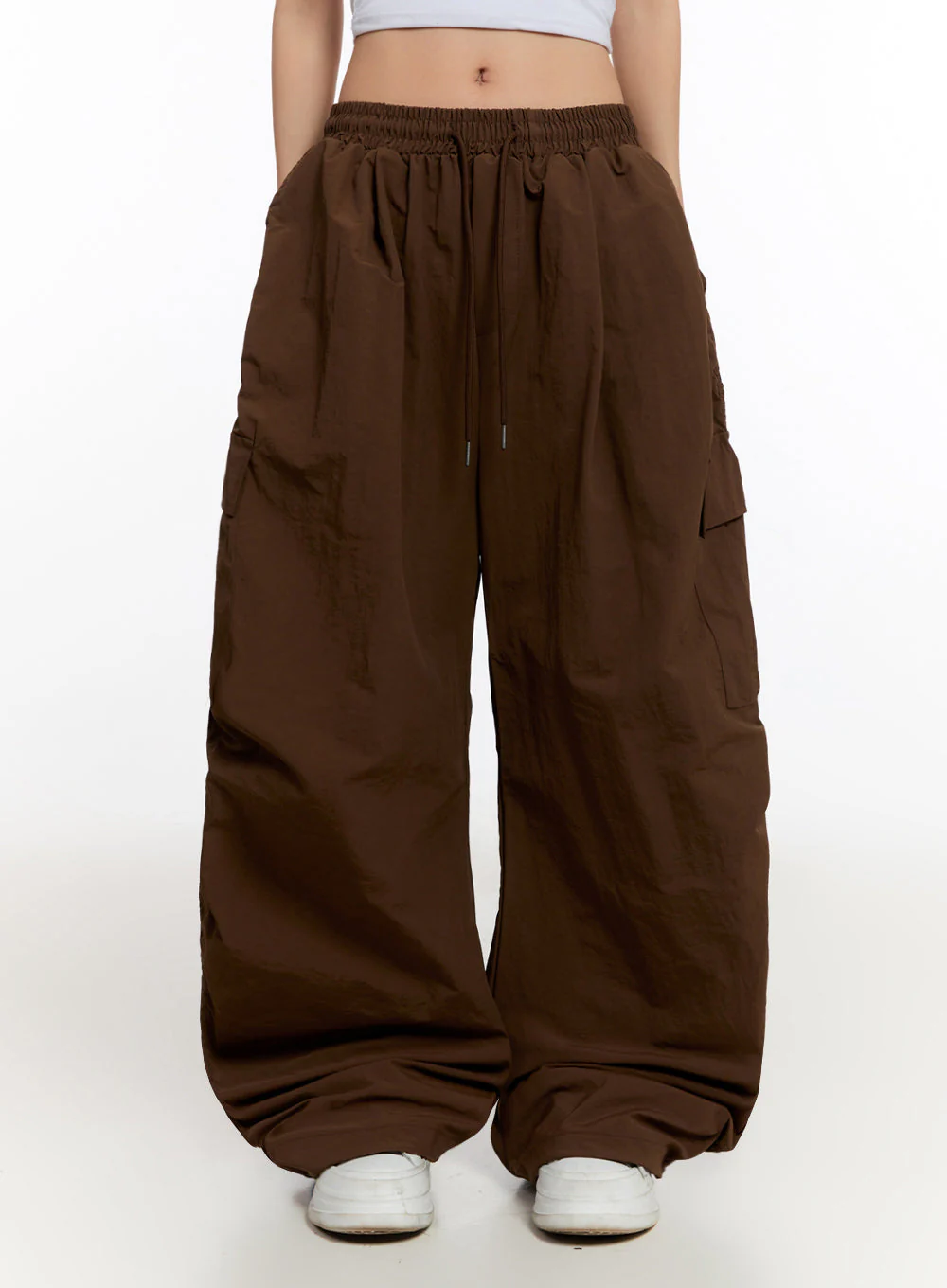 Adjustable Nylon Cargo Pants IU509 - Image 3