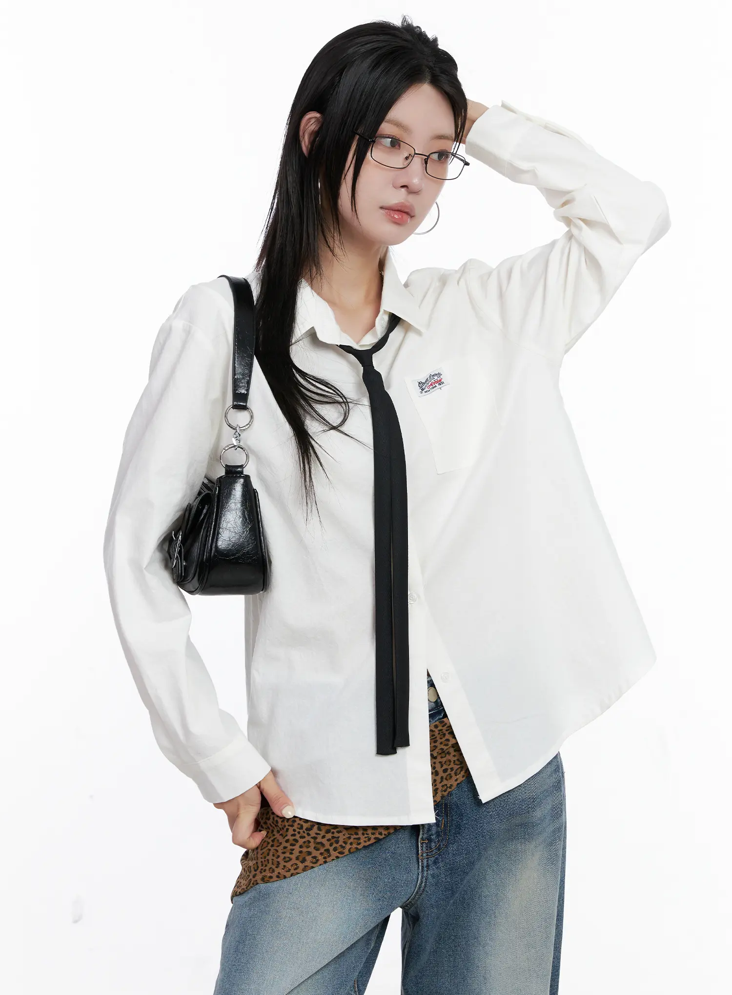Adjustable Slim Two-Piece Tie CS510 - Image 2