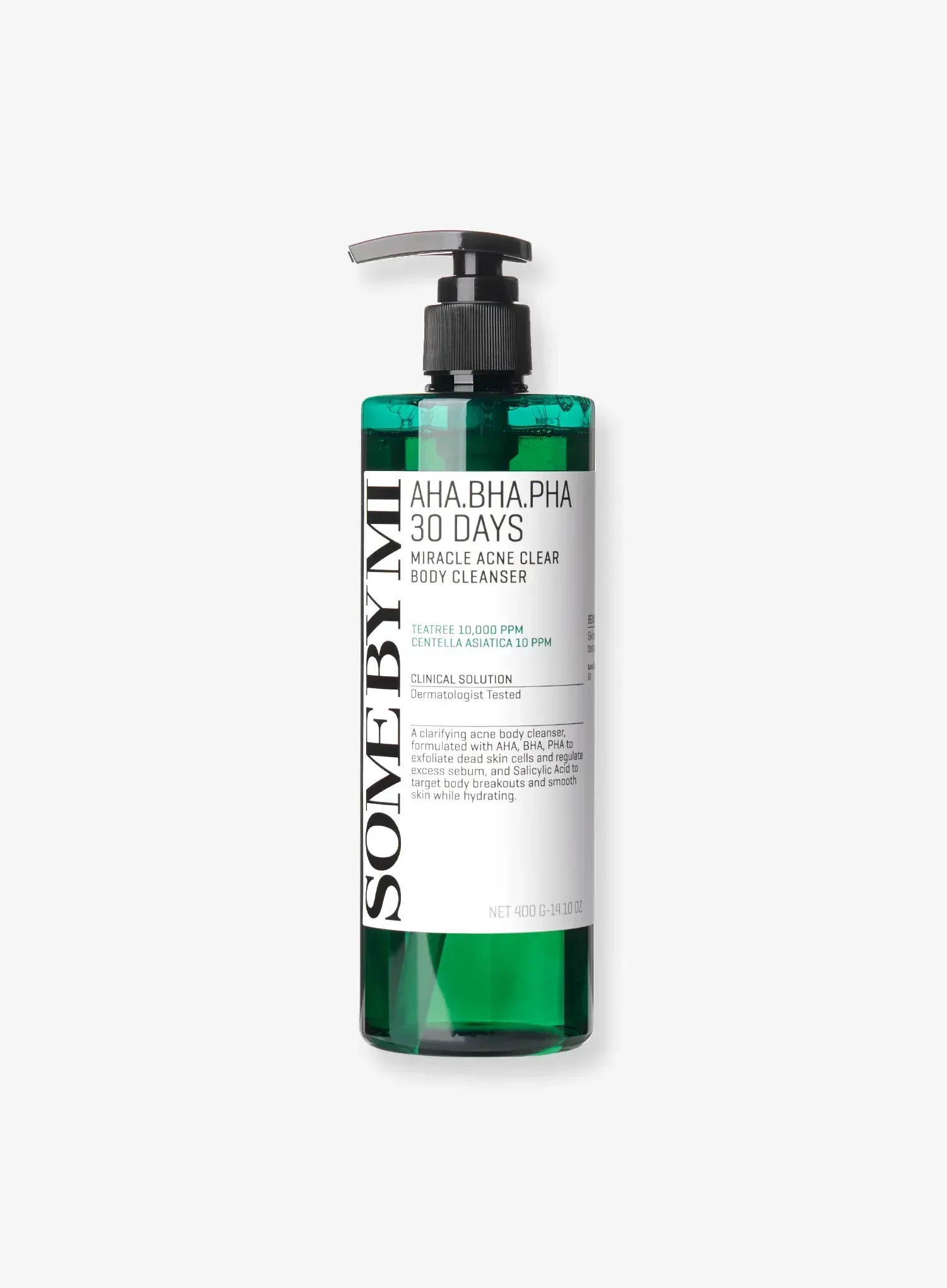 AHA, BHA, PHA 30 Days Miracle Acne Clear Body Cleanser (400g)