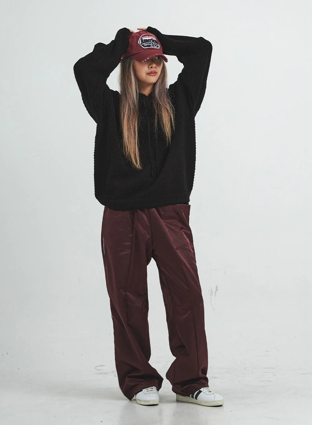 Aida Nylon Bending Wide Pants Unisex CS15 - Image 3