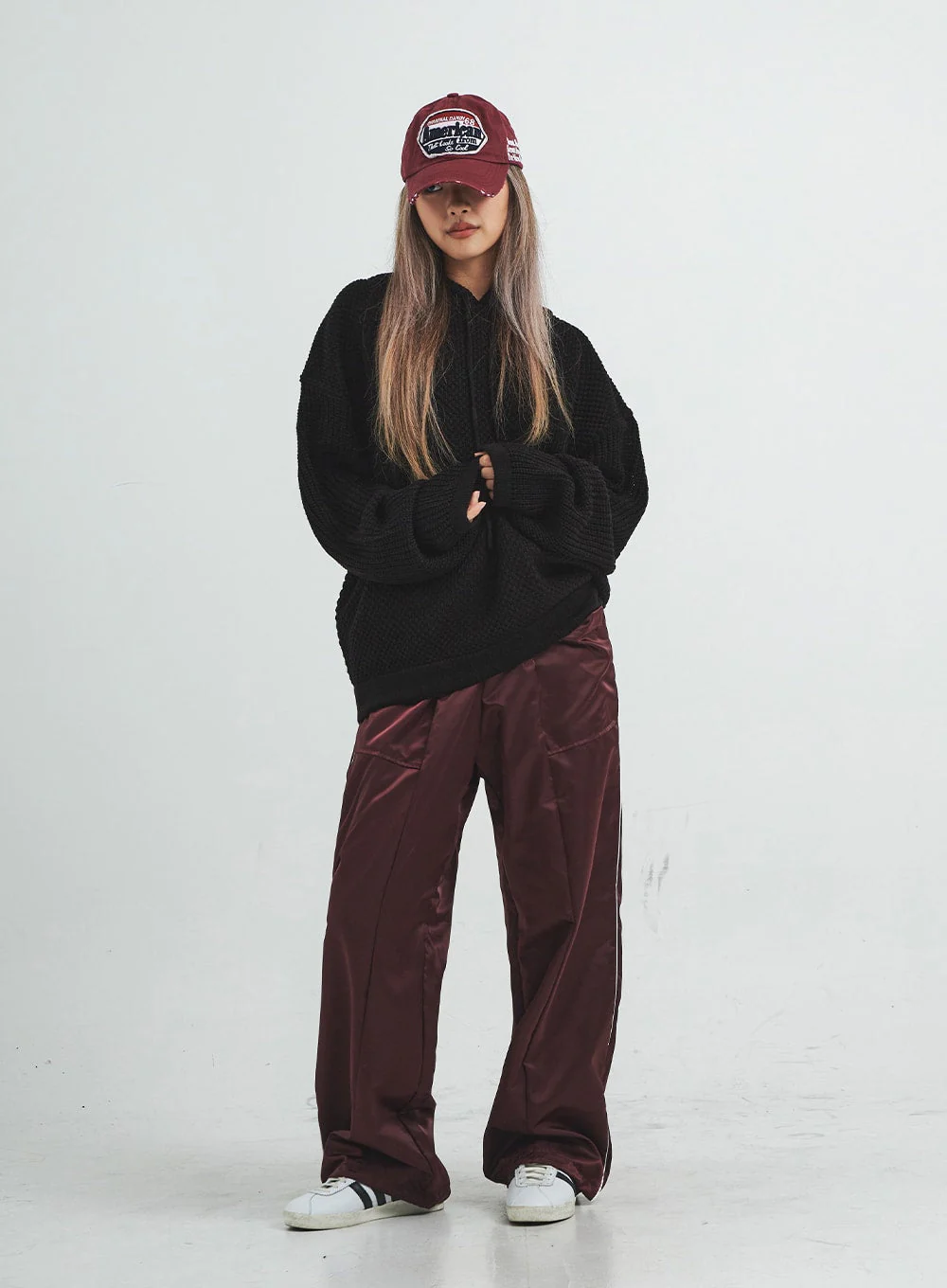 Aida Nylon Bending Wide Pants Unisex CS15 - Image 7