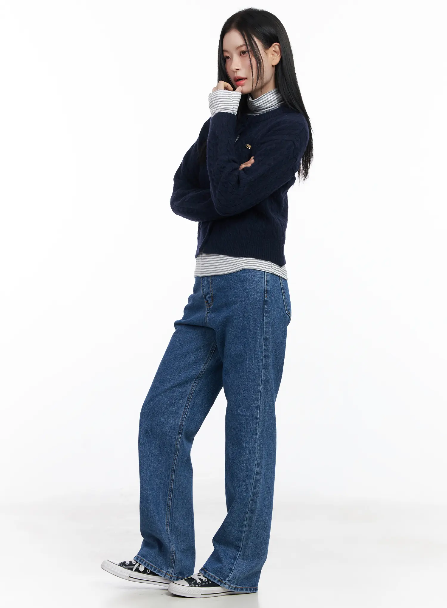 Aila Relaxed Fit Jeans CJ519 - Image 3