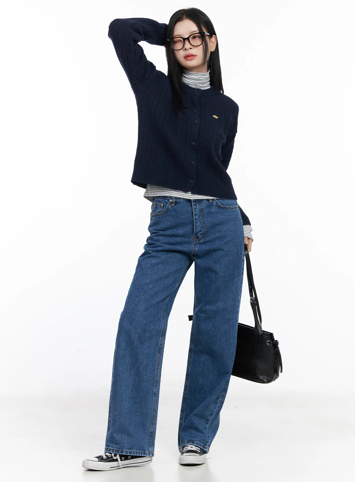 Aila Relaxed Fit Jeans CJ519 - Image 8