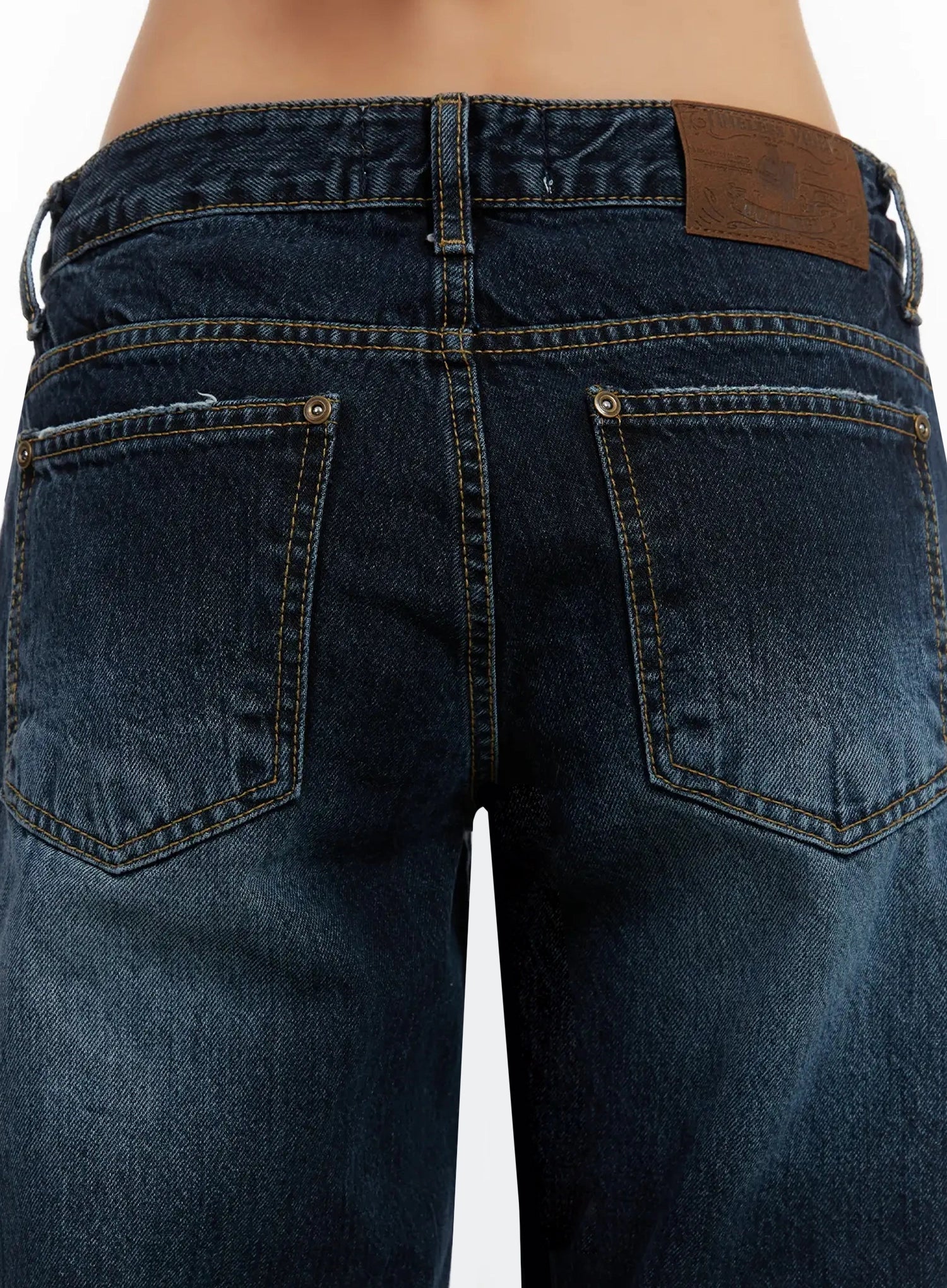 Aimee Low Rise Wide Leg Jeans ID525 - Image 13