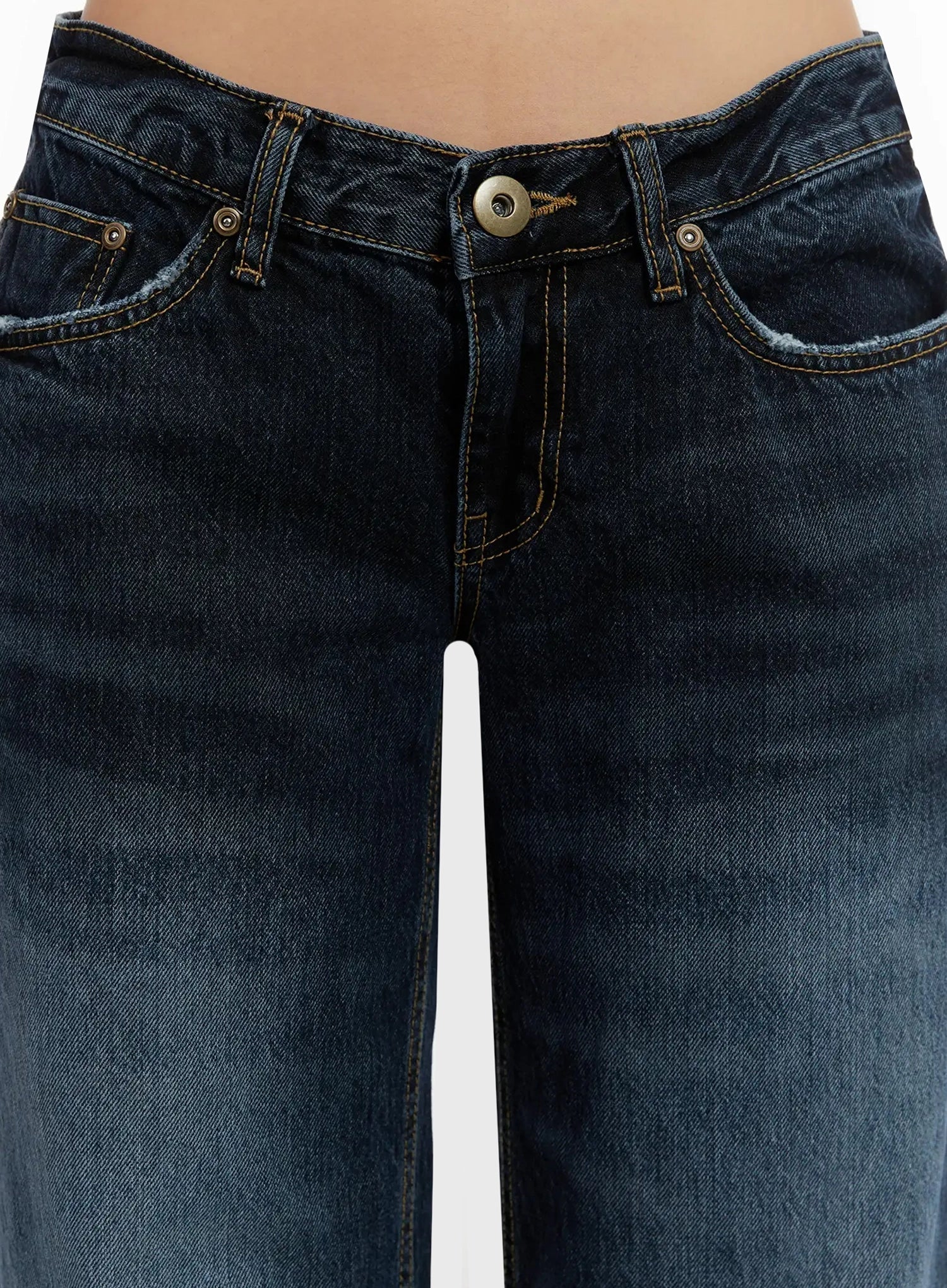 Aimee Low Rise Wide Leg Jeans ID525 - Image 5