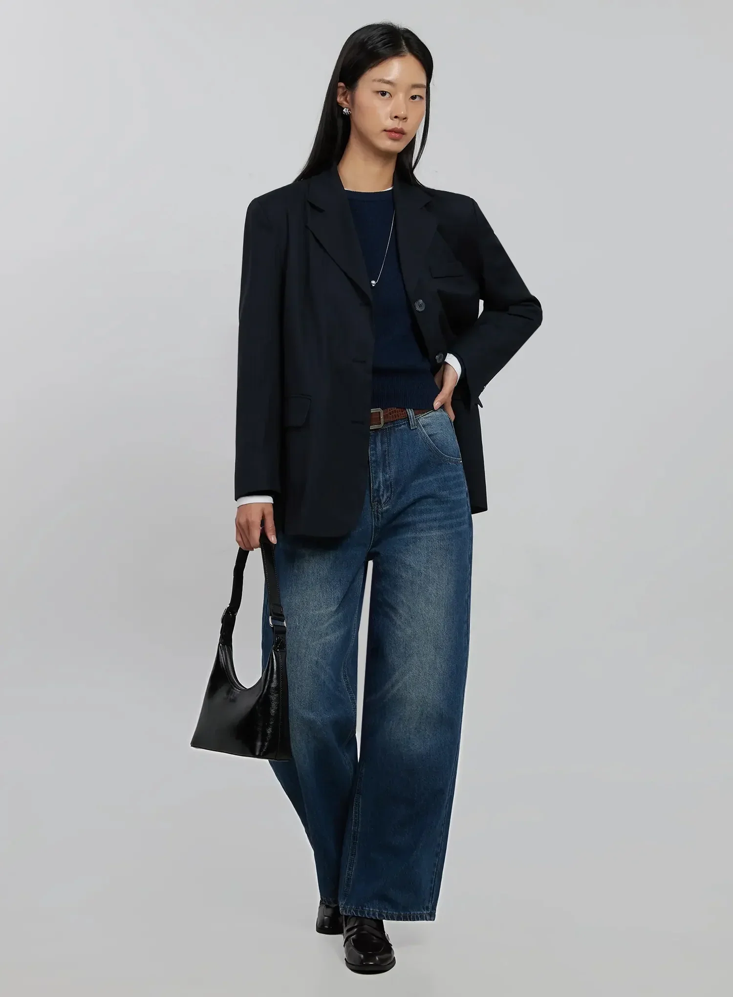 Alaina Wide Leg Jeans IJ508 - Image 2