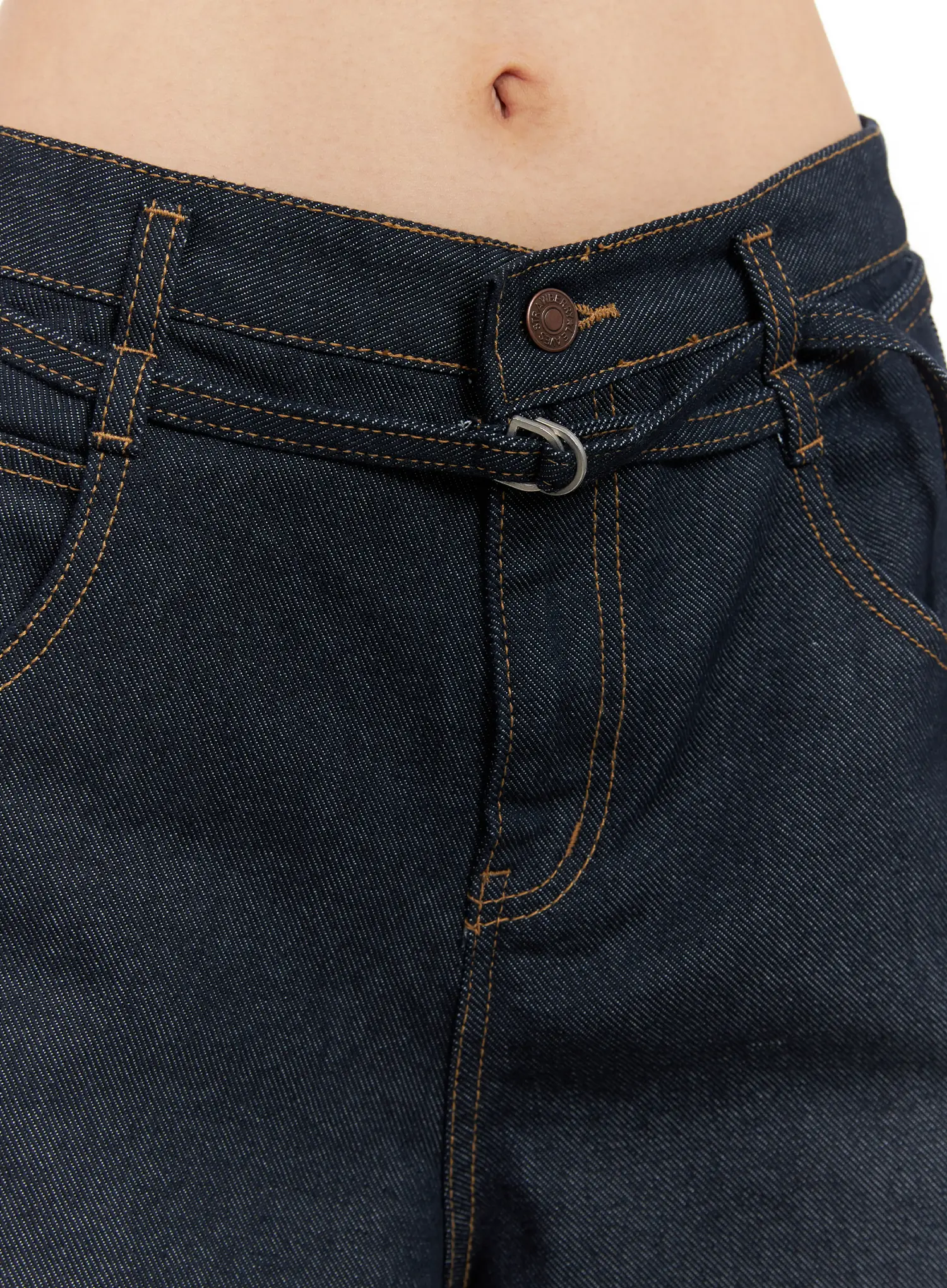 Alanna Sun Belt Baggy Jeans CO528 - Image 3