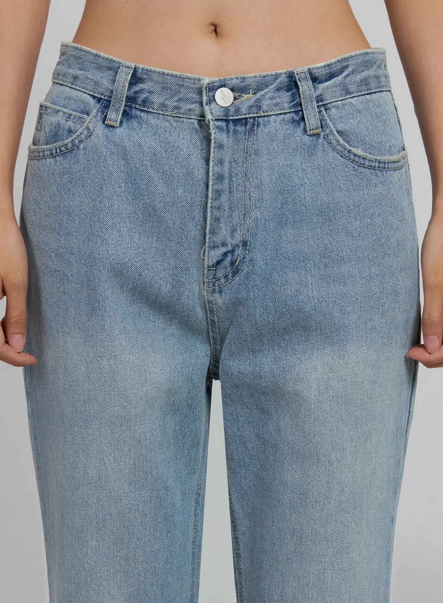 Alena Straight Leg Flared Jeans ID516 - Image 4