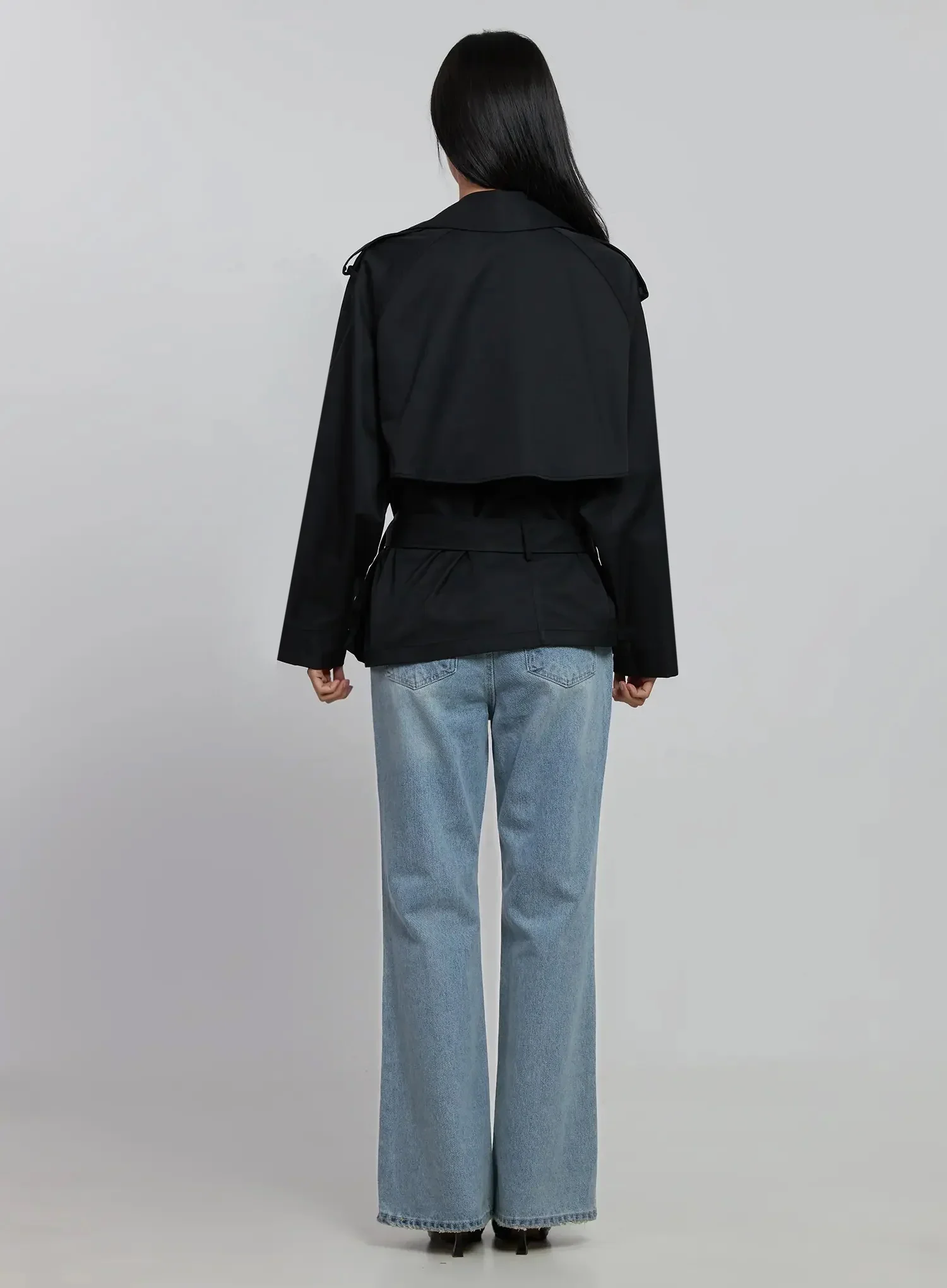 Alena Straight Leg Flared Jeans ID516 - Image 8