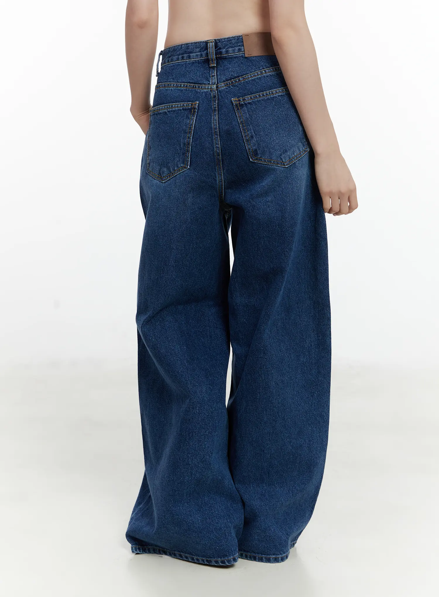 Alivia Casual Wide Leg Jeans F502 - Image 6