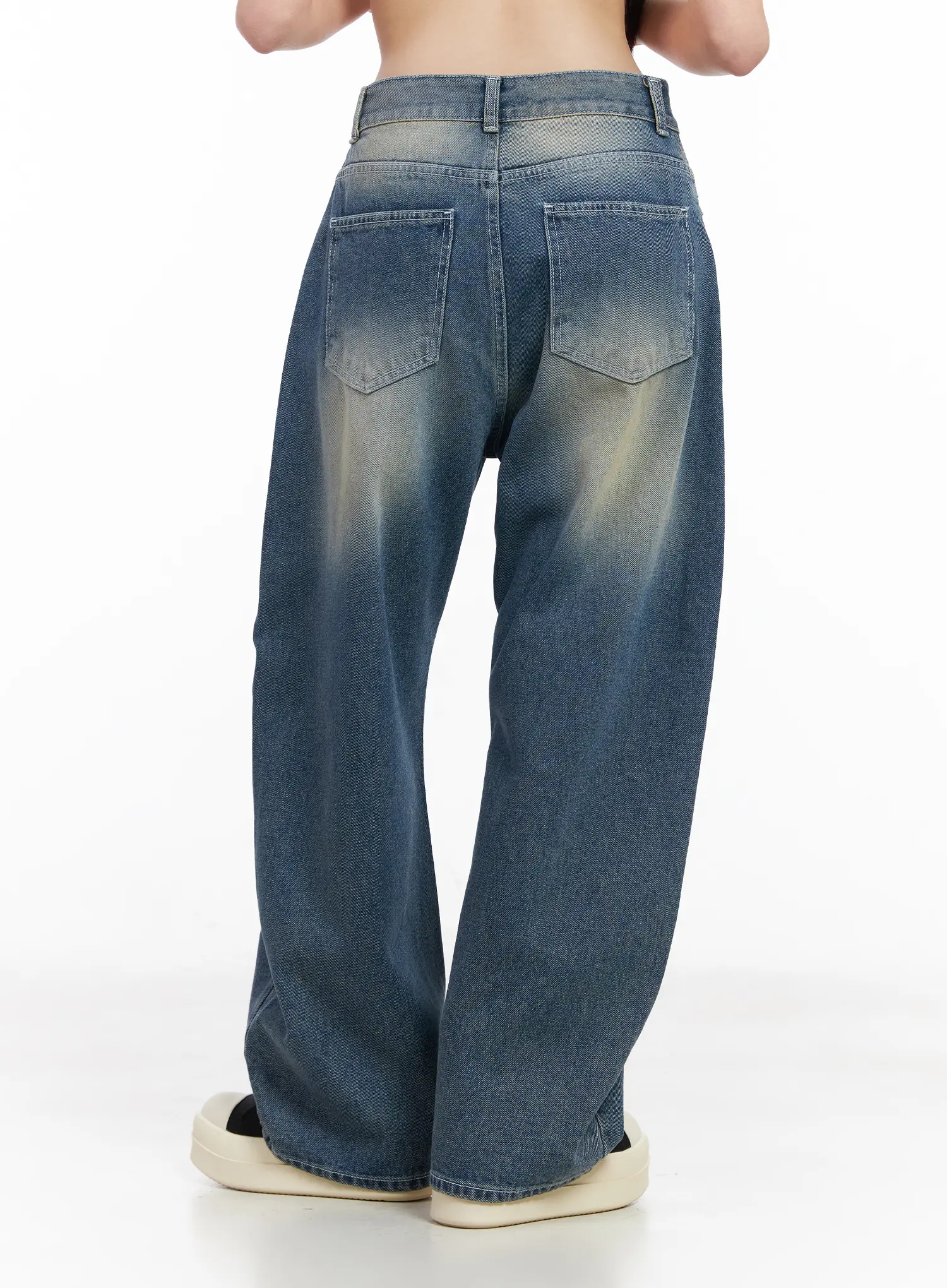 Alizah Vintage Wash Wide-Leg Jeans CM512 - Image 6