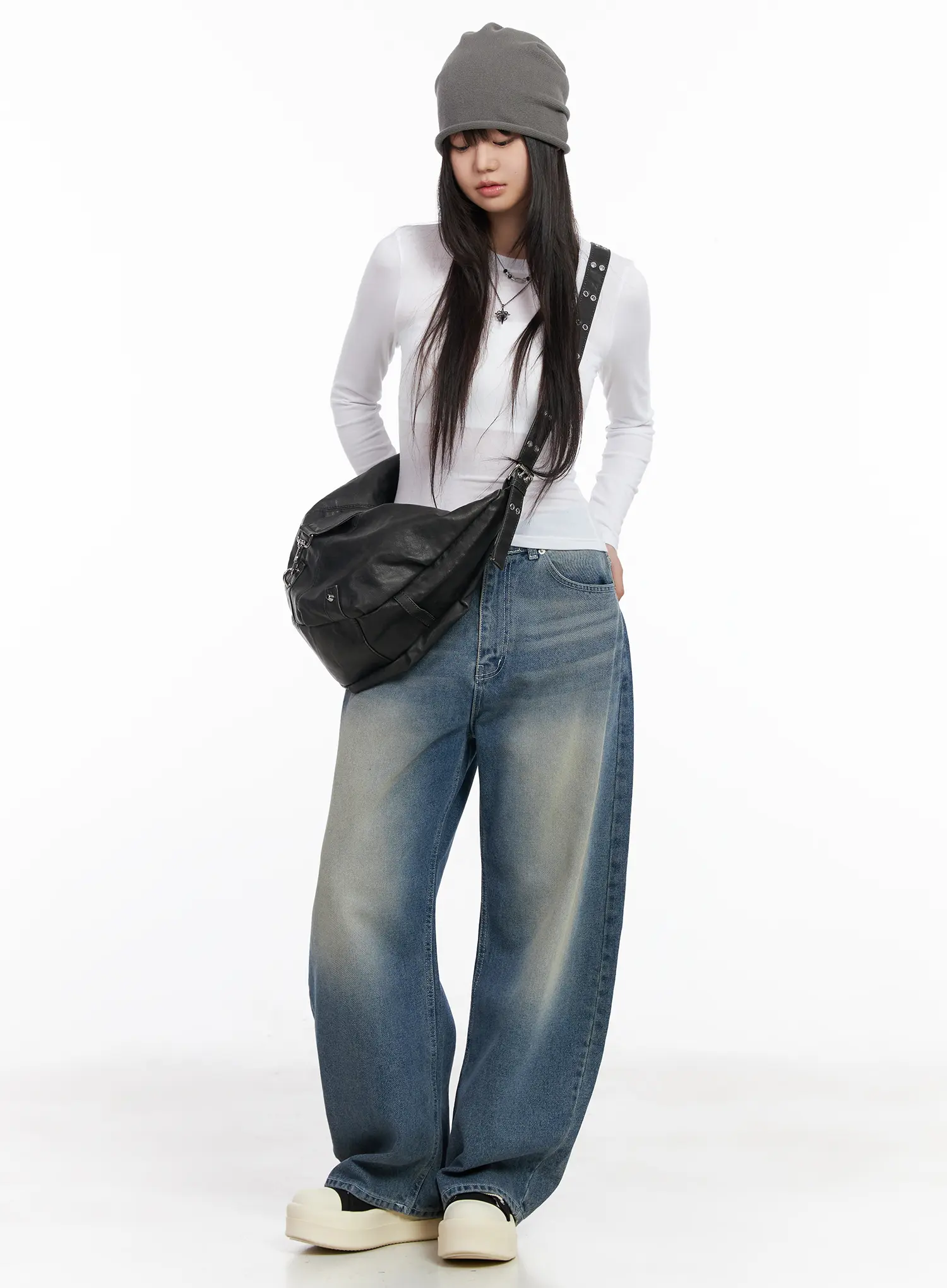Alizah Vintage Wash Wide-Leg Jeans CM512 - Image 7