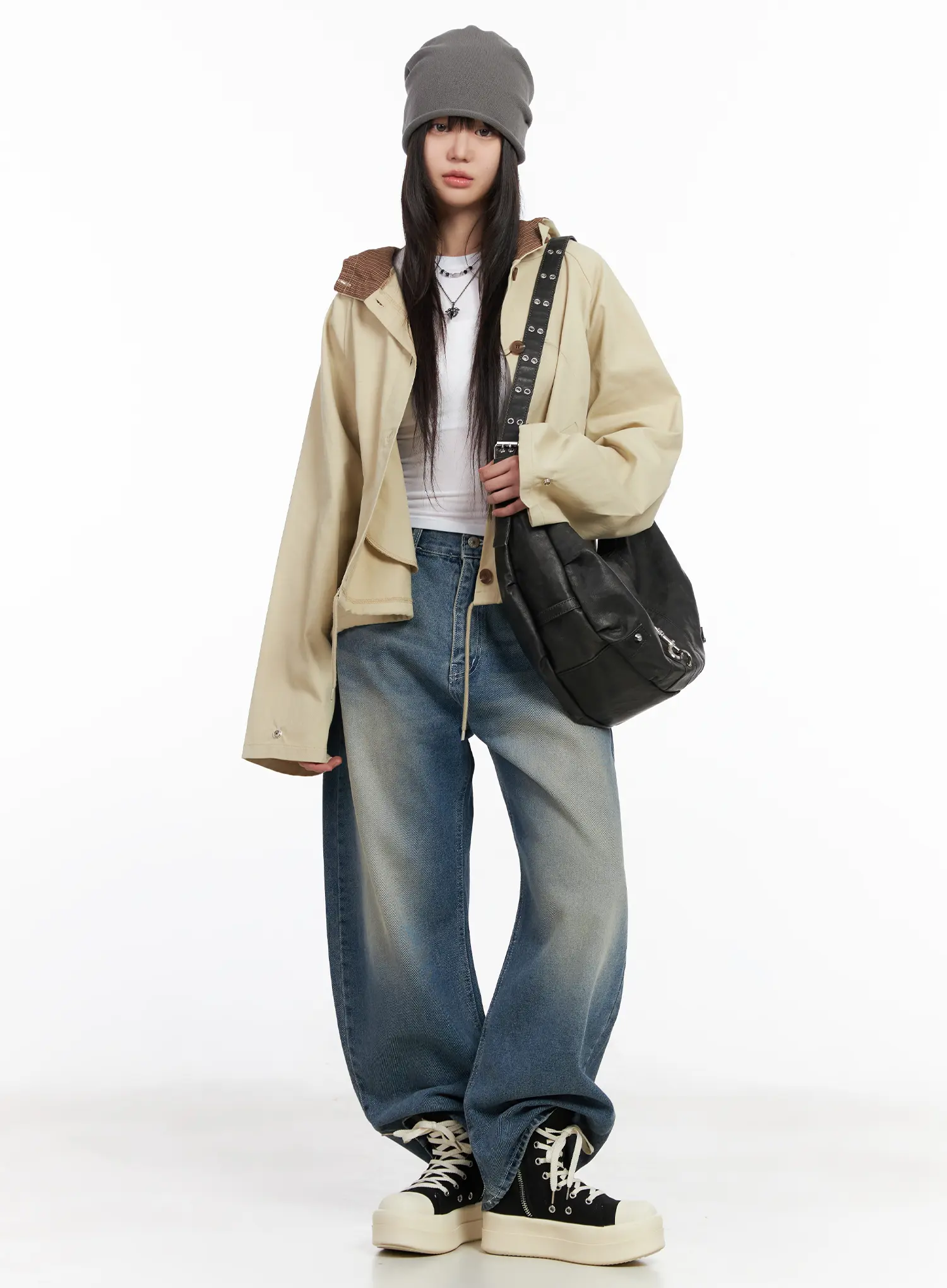 Alizah Vintage Wash Wide-Leg Jeans CM512 - Image 8