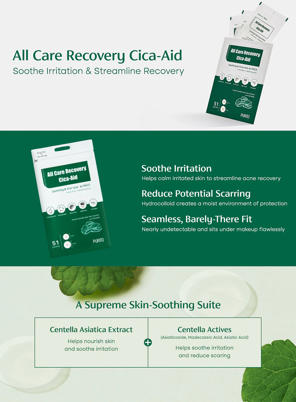 All Care Recovery Cica-Aid (51 patches) - Image 2