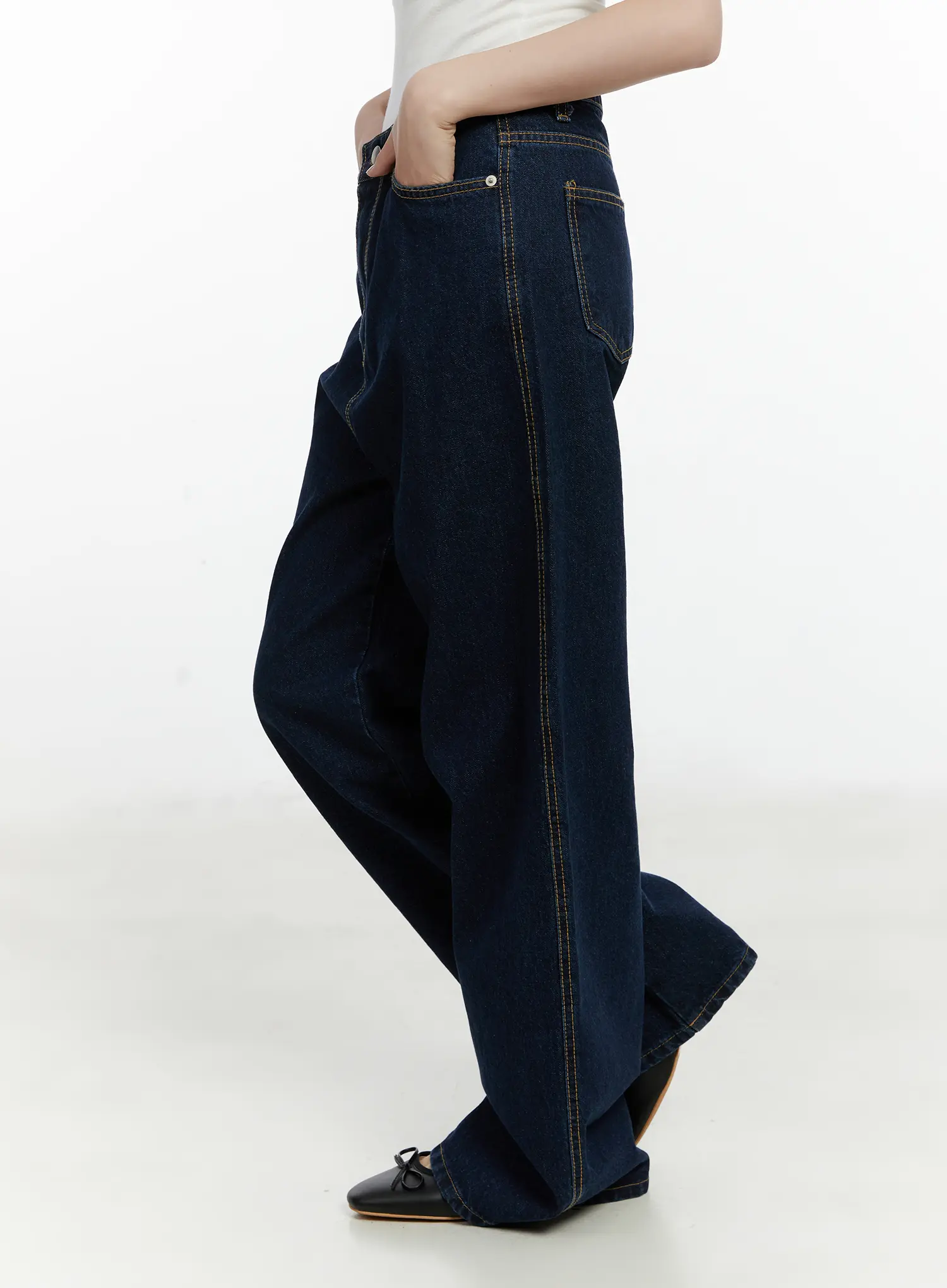 Amirah Classic Straight Leg Jeans F502 - Image 4