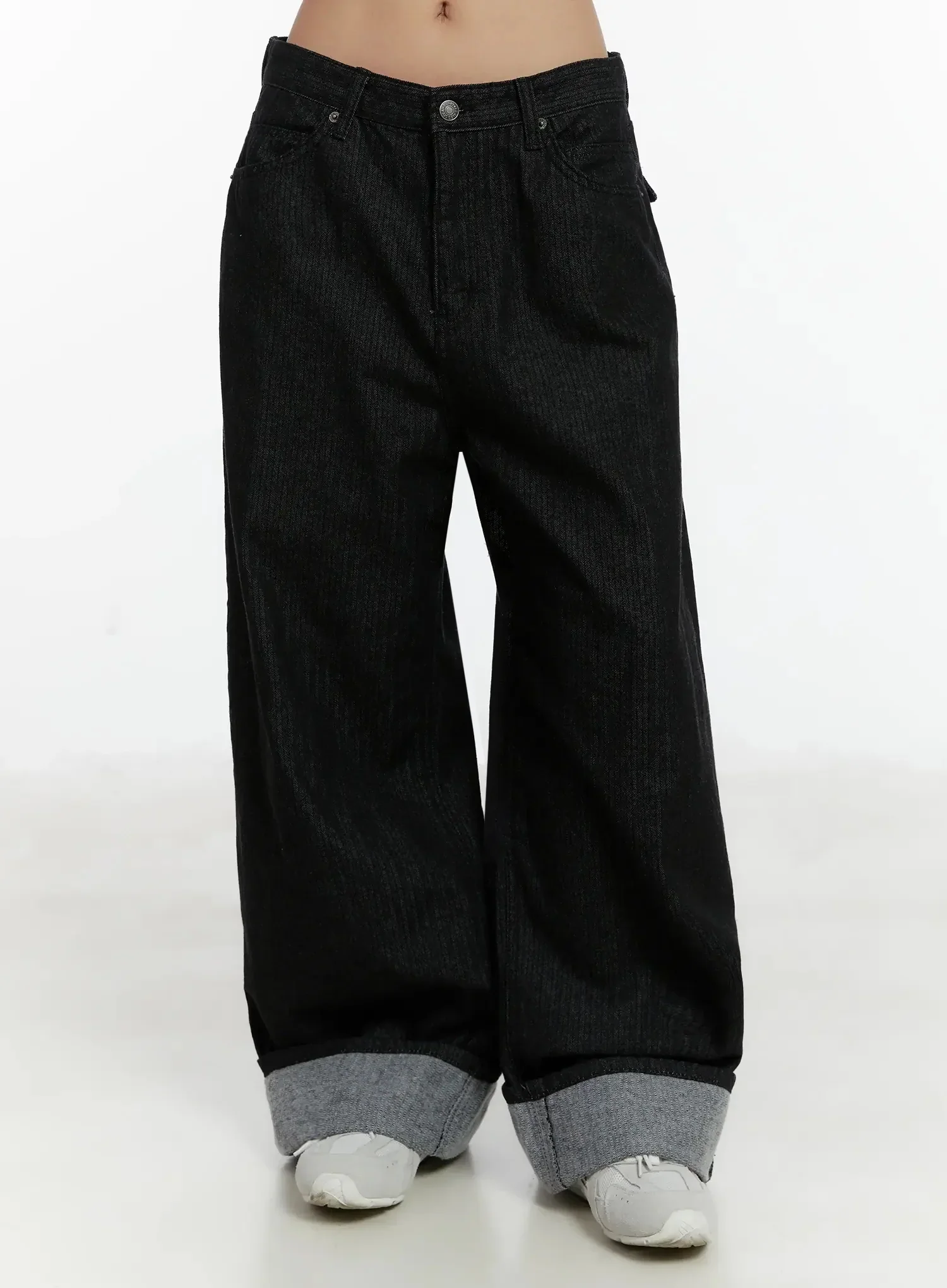 Amyra Baggy Striped Jeans ID525 - Image 11
