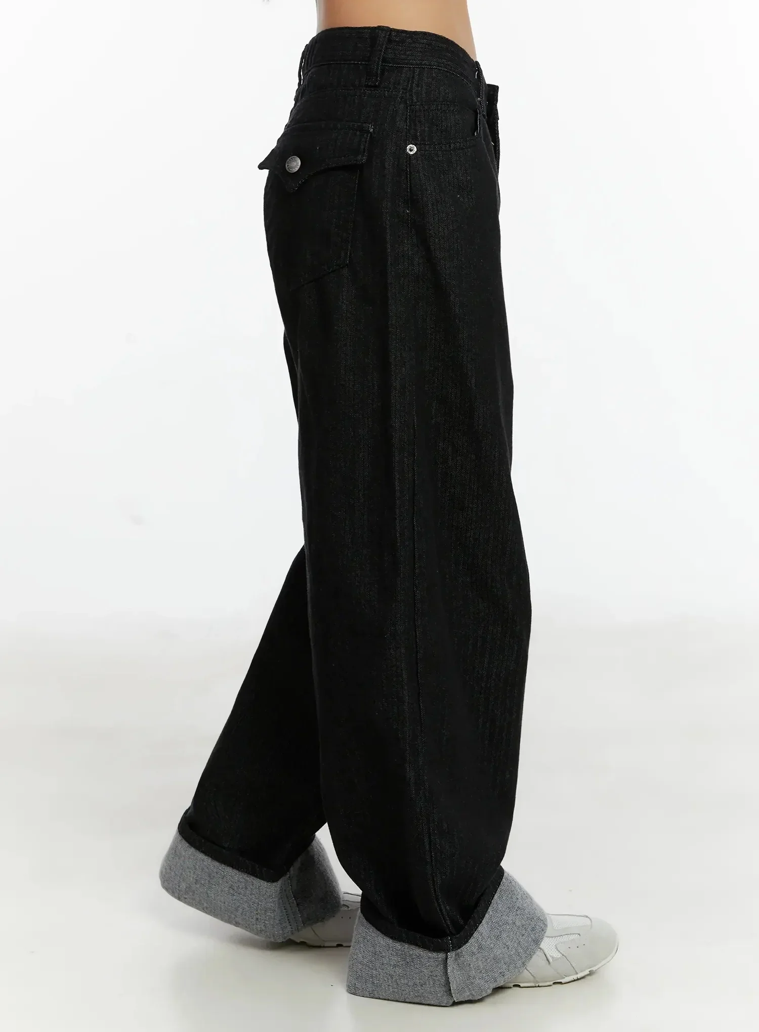 Amyra Baggy Striped Jeans ID525 - Image 12