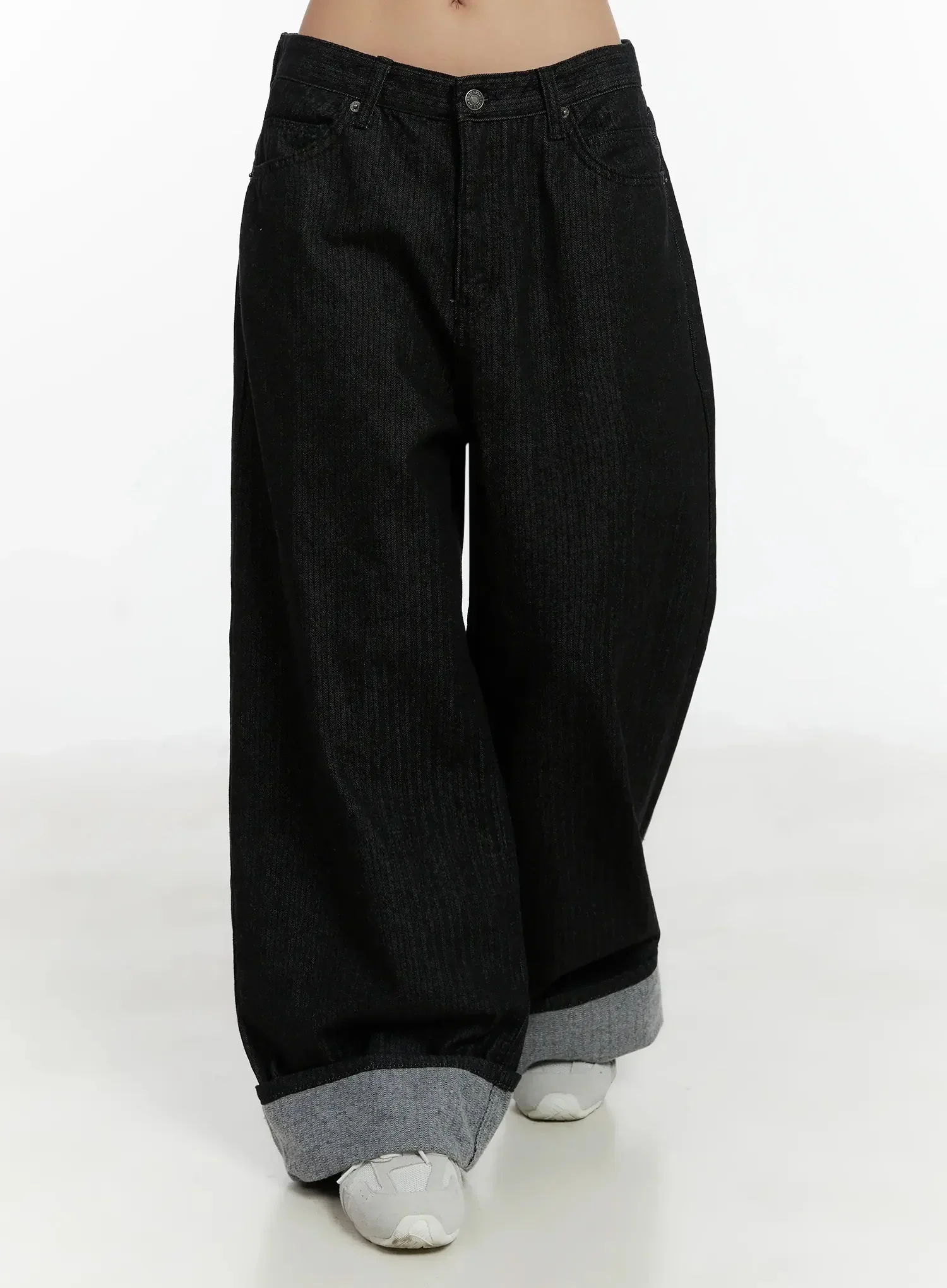 Amyra Baggy Striped Jeans ID525 - Image 5