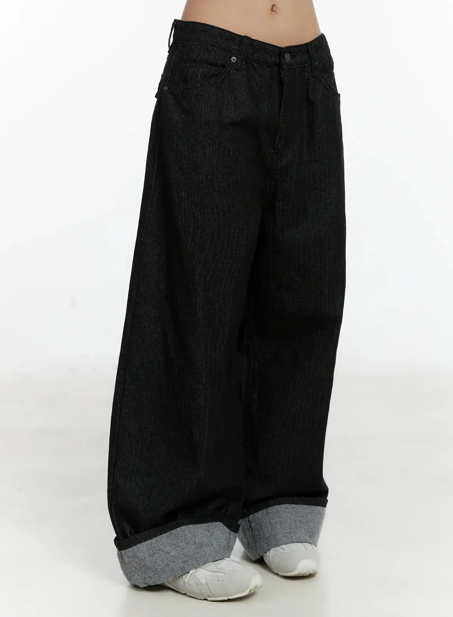 Amyra Baggy Striped Jeans ID525 - Image 6