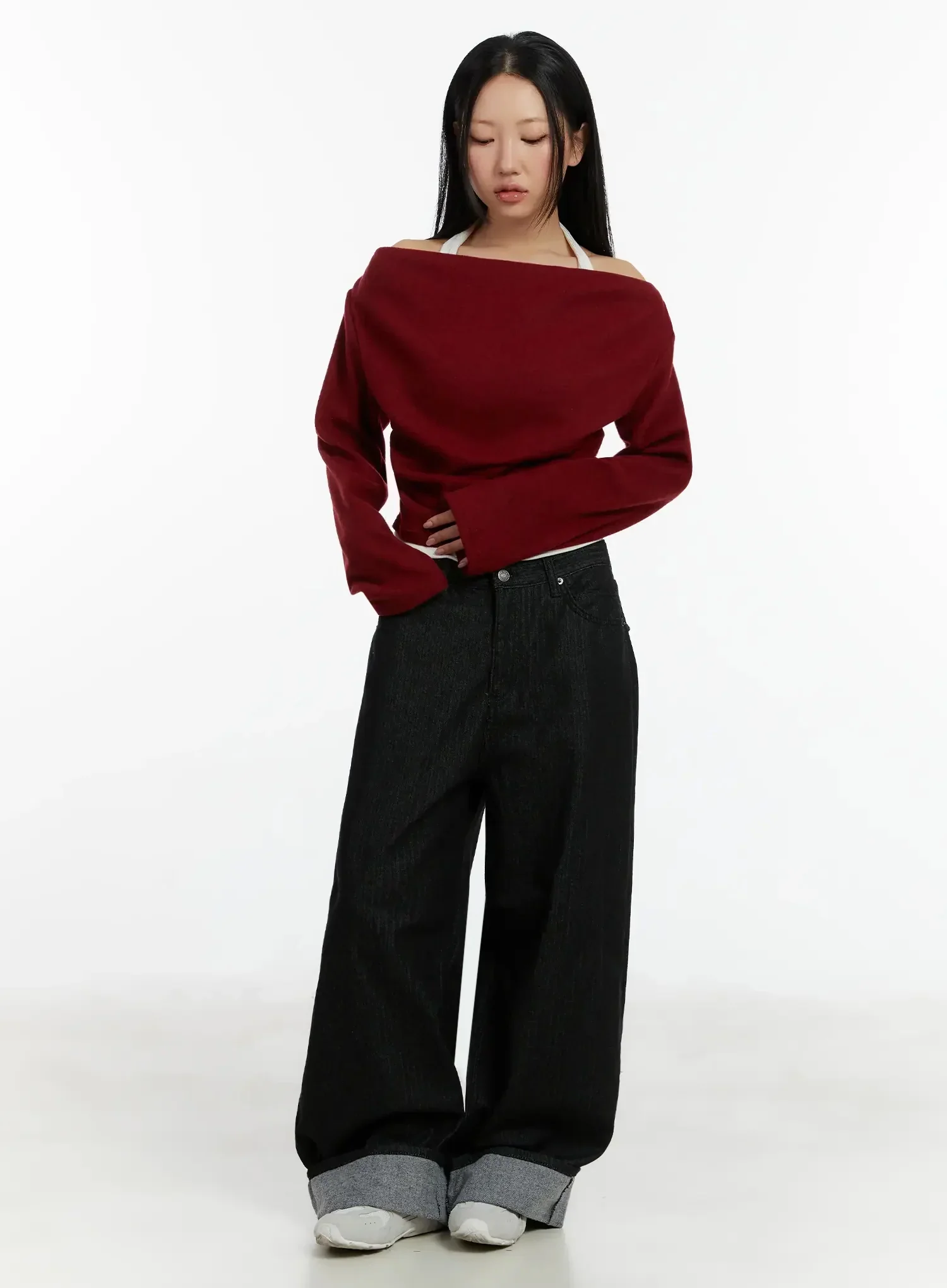 Amyra Baggy Striped Jeans ID525 - Image 8