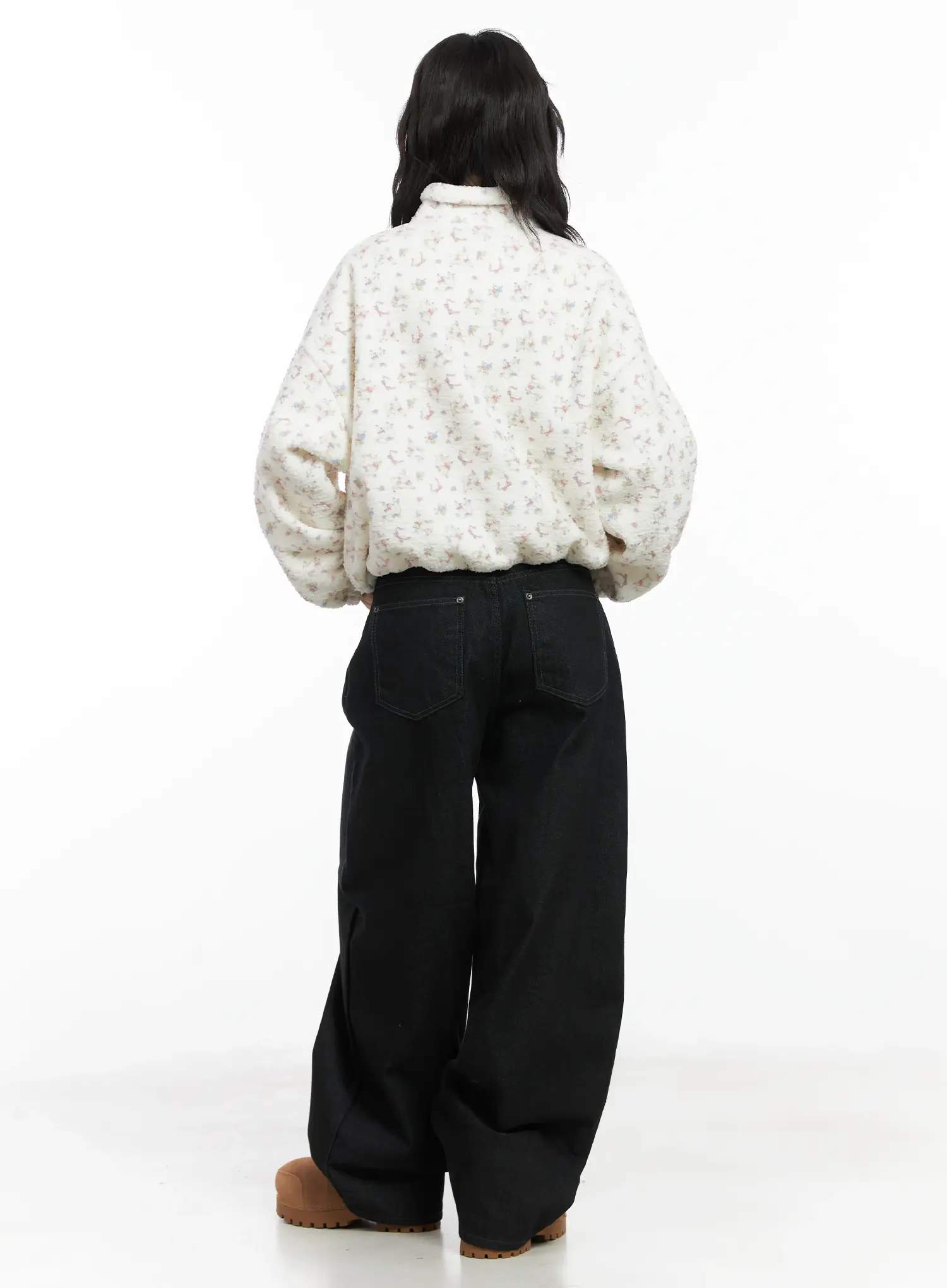 Anaiah Wide Leg Button-Up Jeans CN528 - Image 8
