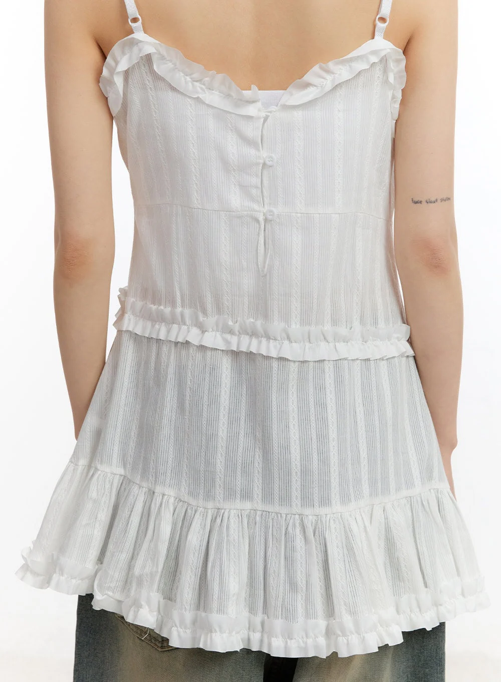Angel Frill Lace Cami Mini Dress CA508 - Image 11