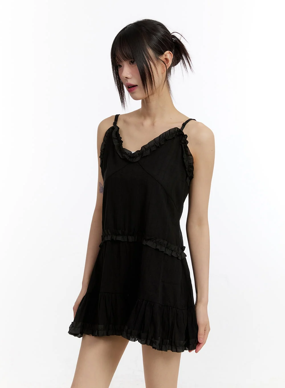 Angel Frill Lace Cami Mini Dress CA508 - Image 13