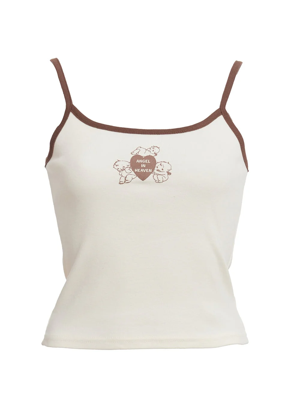 Angel Graphic Cotton Cami Top IA524 - Image 3
