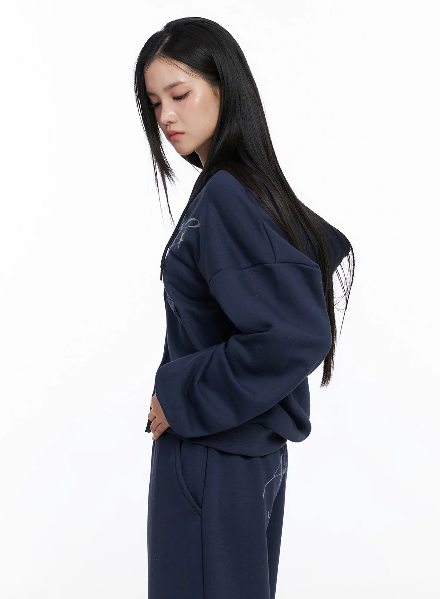 Angel Graphic Zip-Up Hoodie IS525 - Image 7