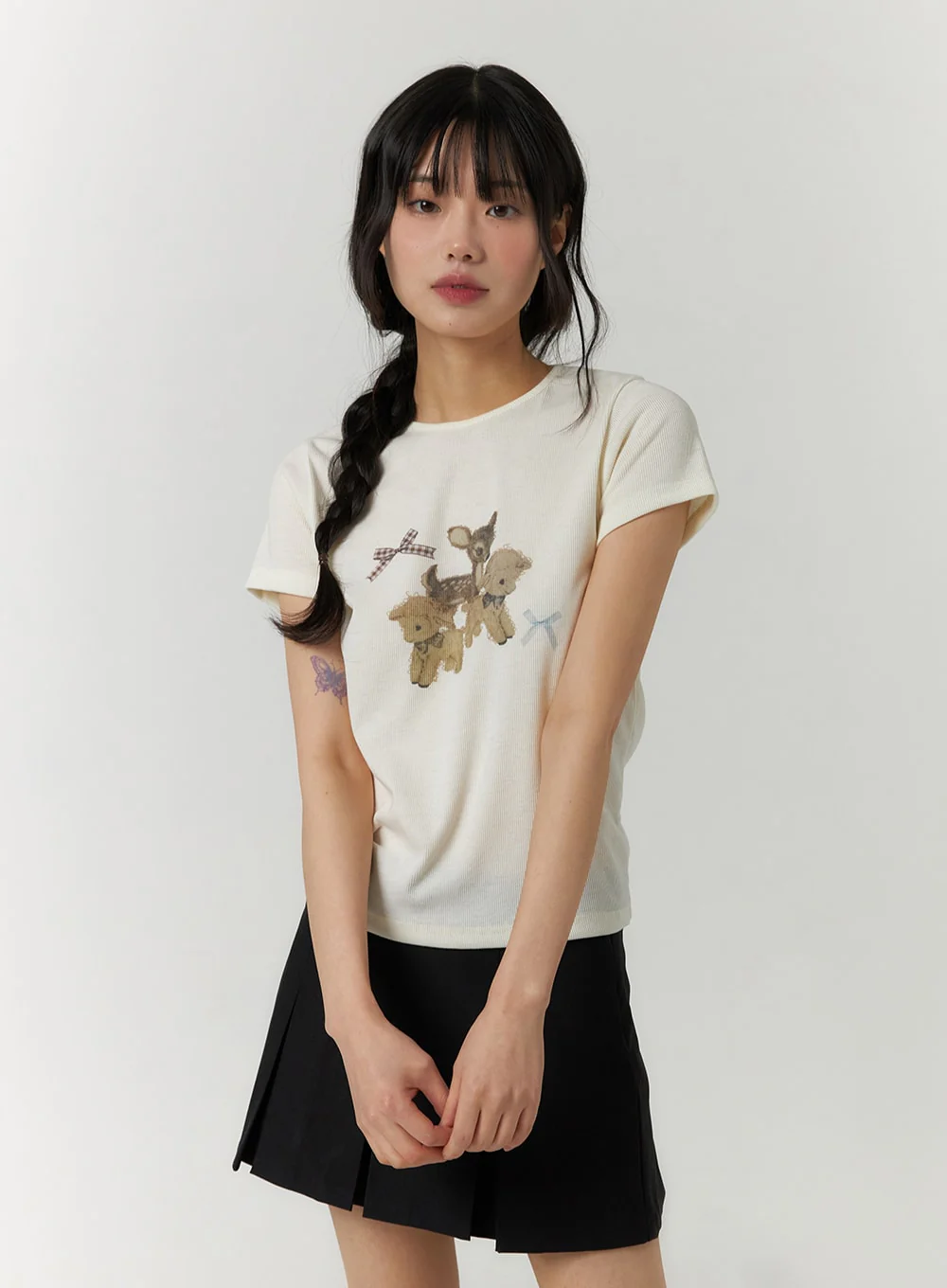 Animal Graphic Short Sleeve Tee CF407 - Image 4
