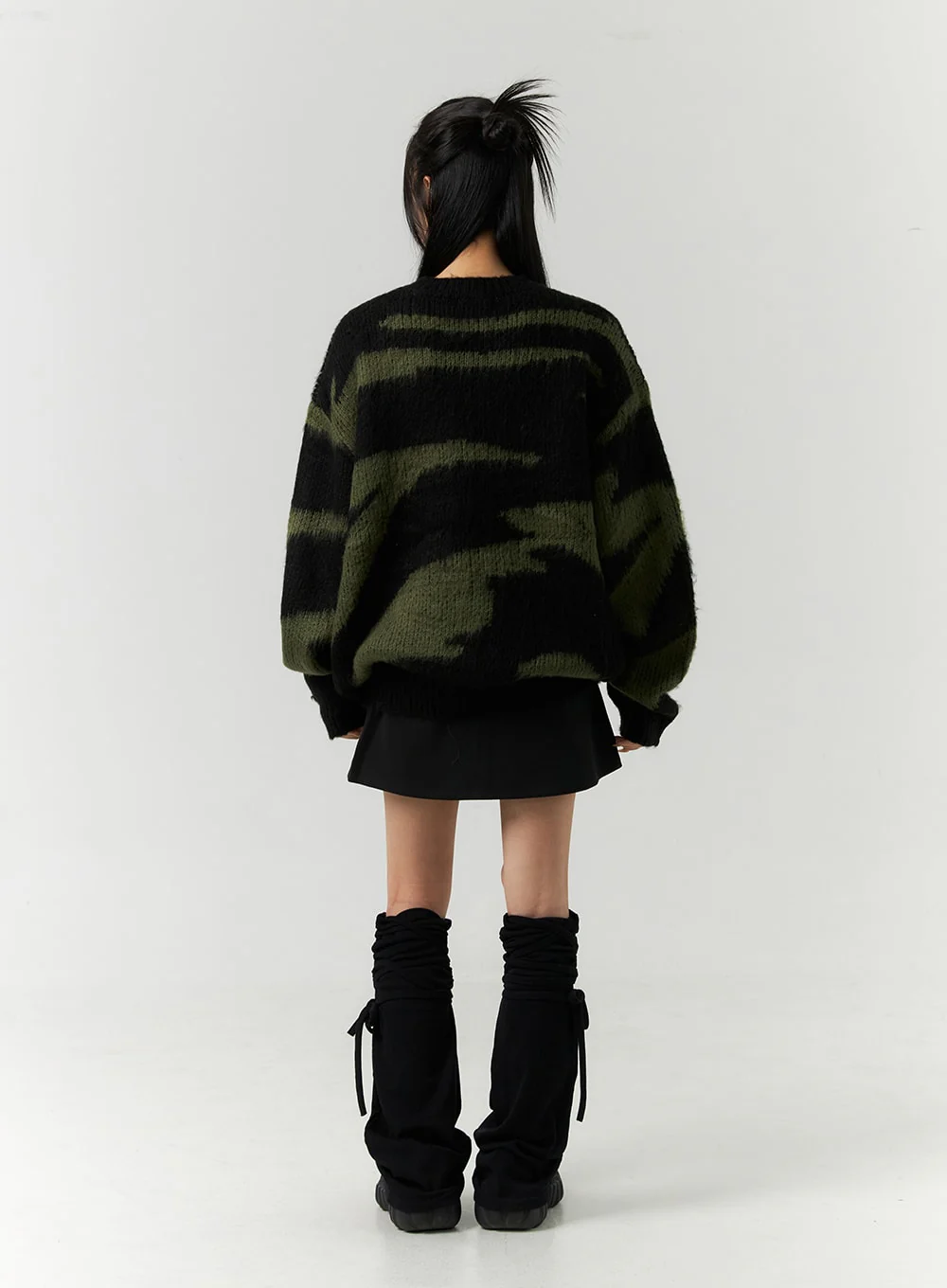 Animal Pattern Knit Sweater CN321 - Image 7