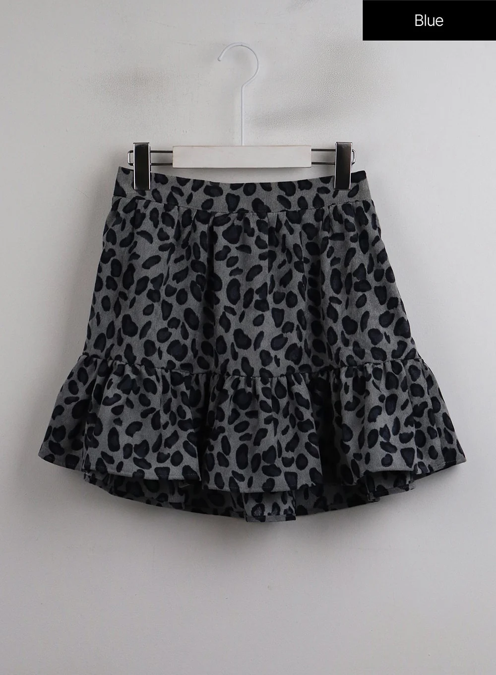 Animal Print Ruffle Hem Mini Skirt OJ417 - Image 7