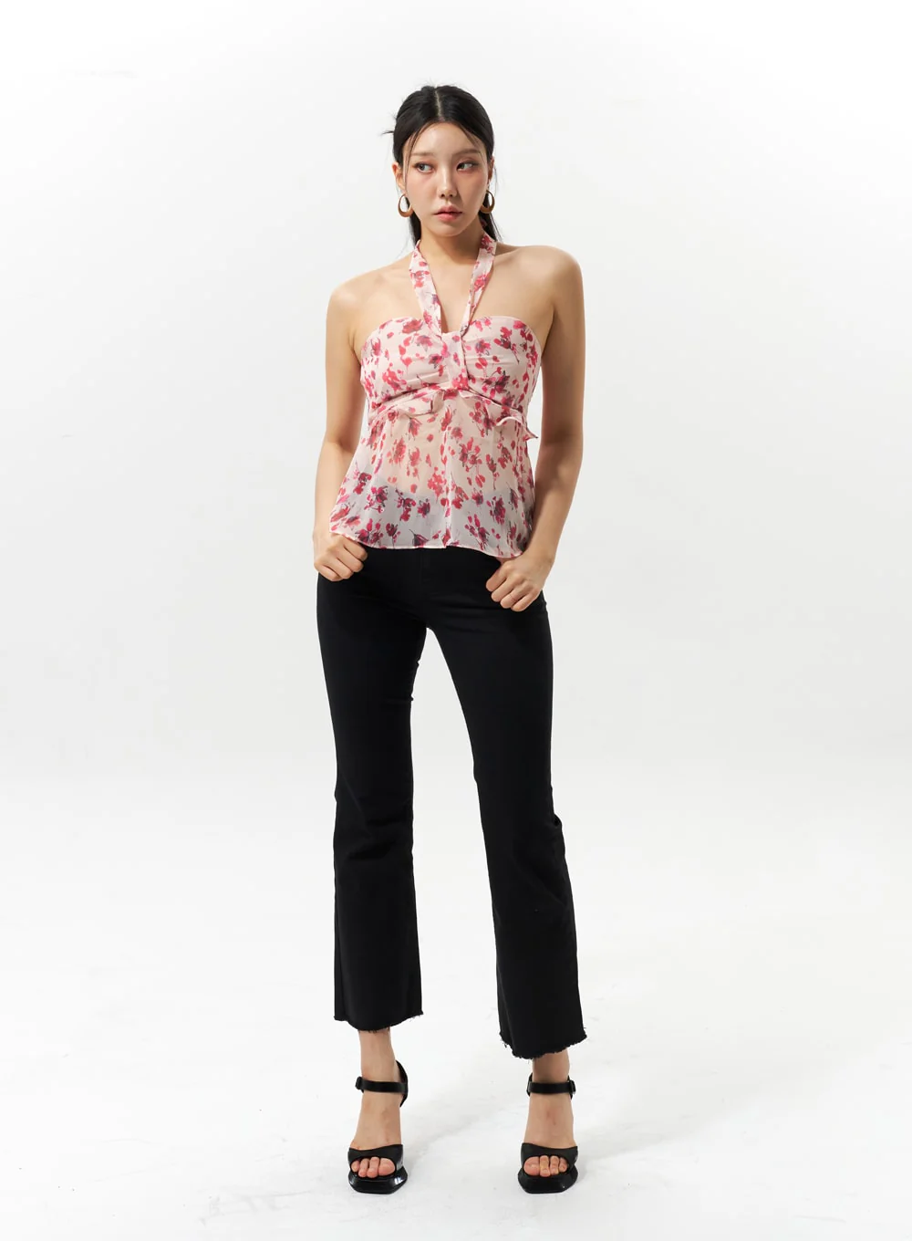 Ankle Bootcut Pants IU322 - Image 10