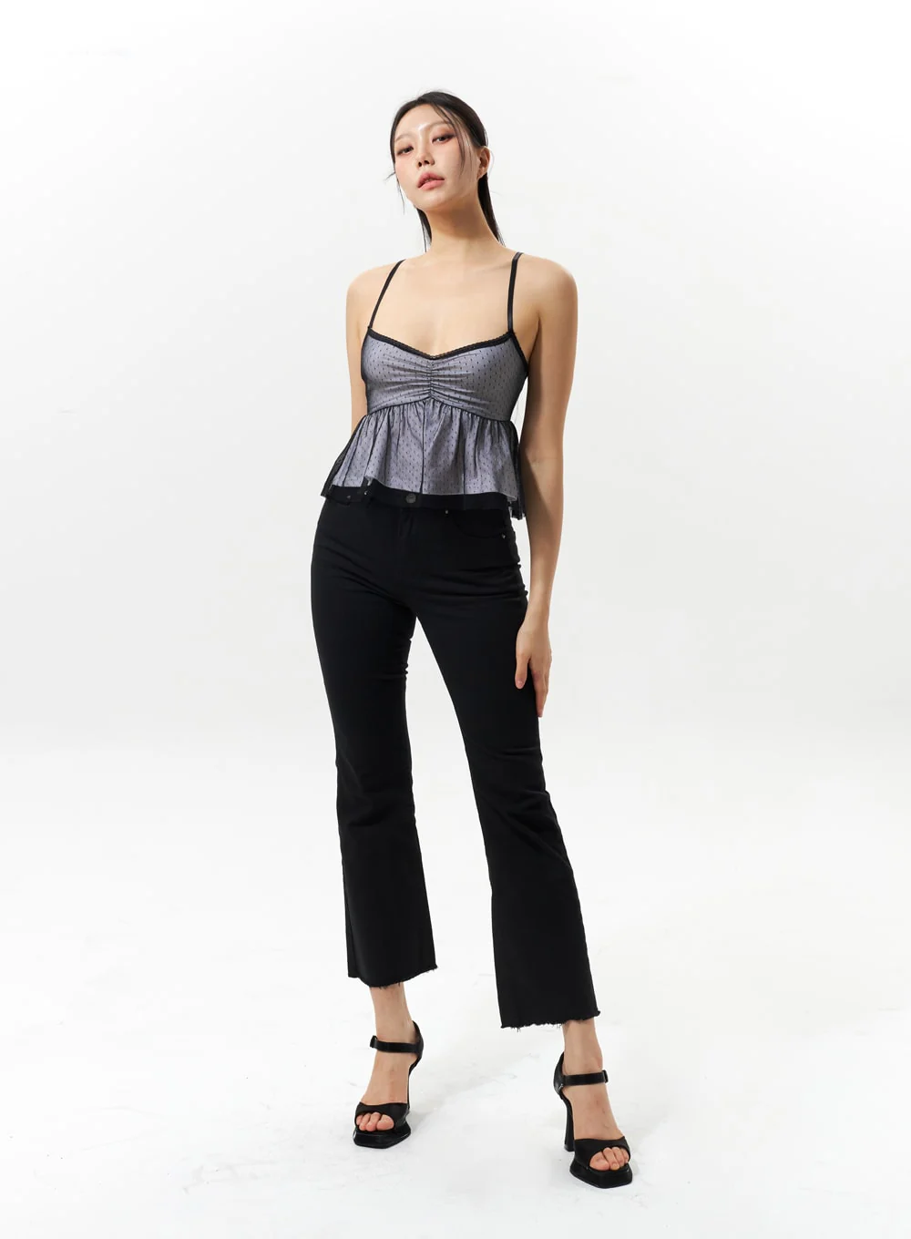 Ankle Bootcut Pants IU322 - Image 2