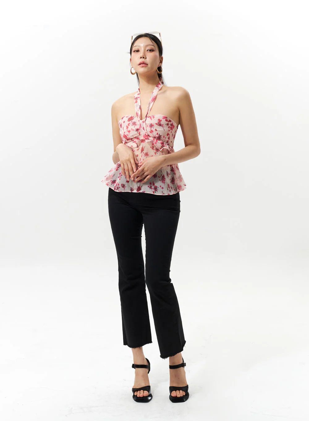 Ankle Bootcut Pants IU322 - Image 8