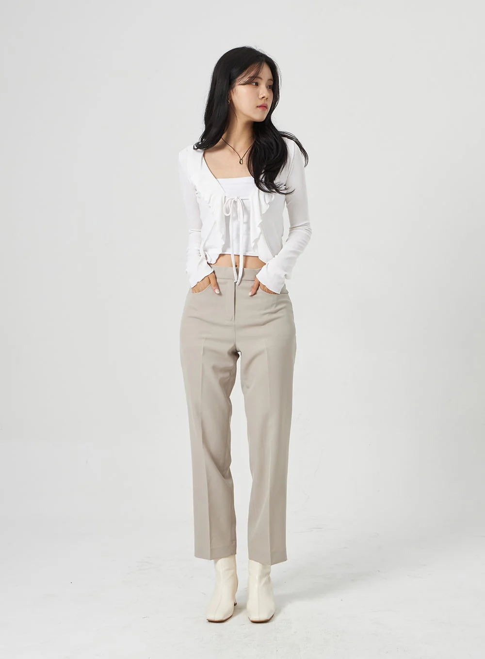 Ankle Tailored Pants OA314 - Image 10