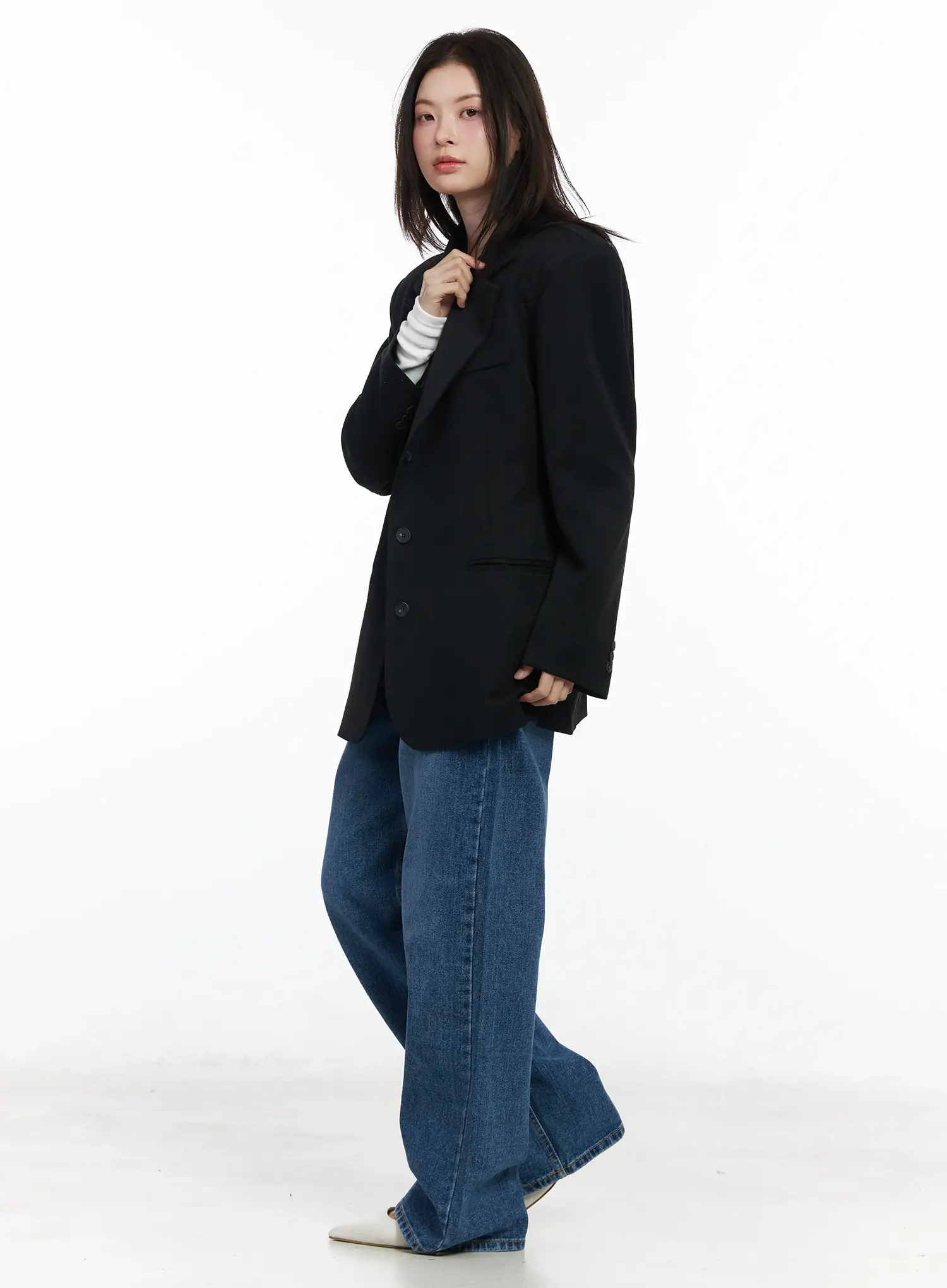 Anycia Wide-Fit Jeans IF524 - Image 10
