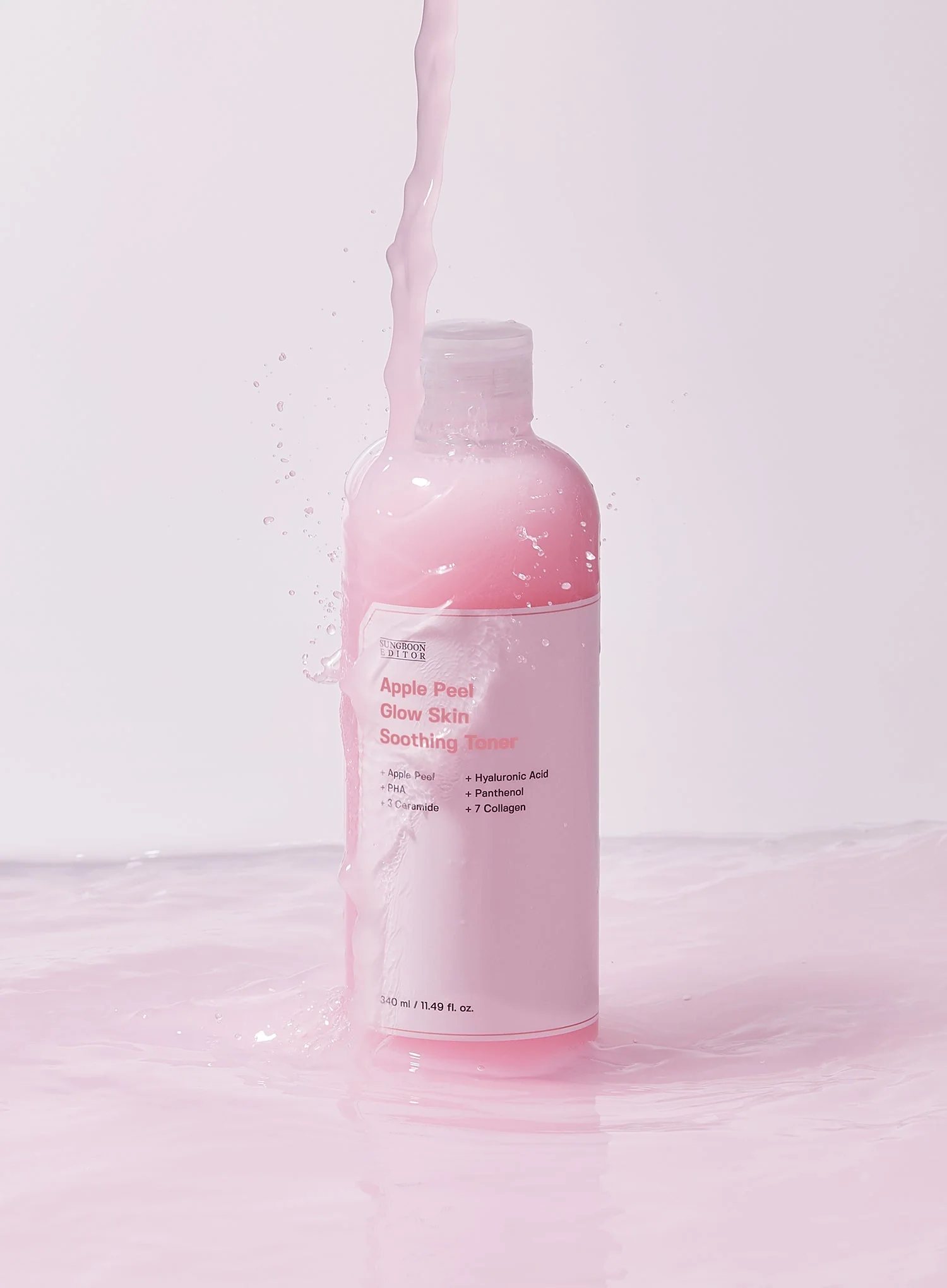 Apple Peel Glow Skin Soothing Toner (340ml) - Image 5