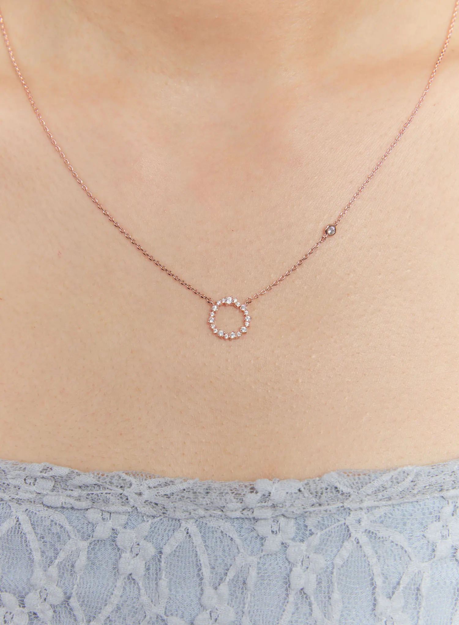 Arabesque Letter Necklace IS517 - Image 3