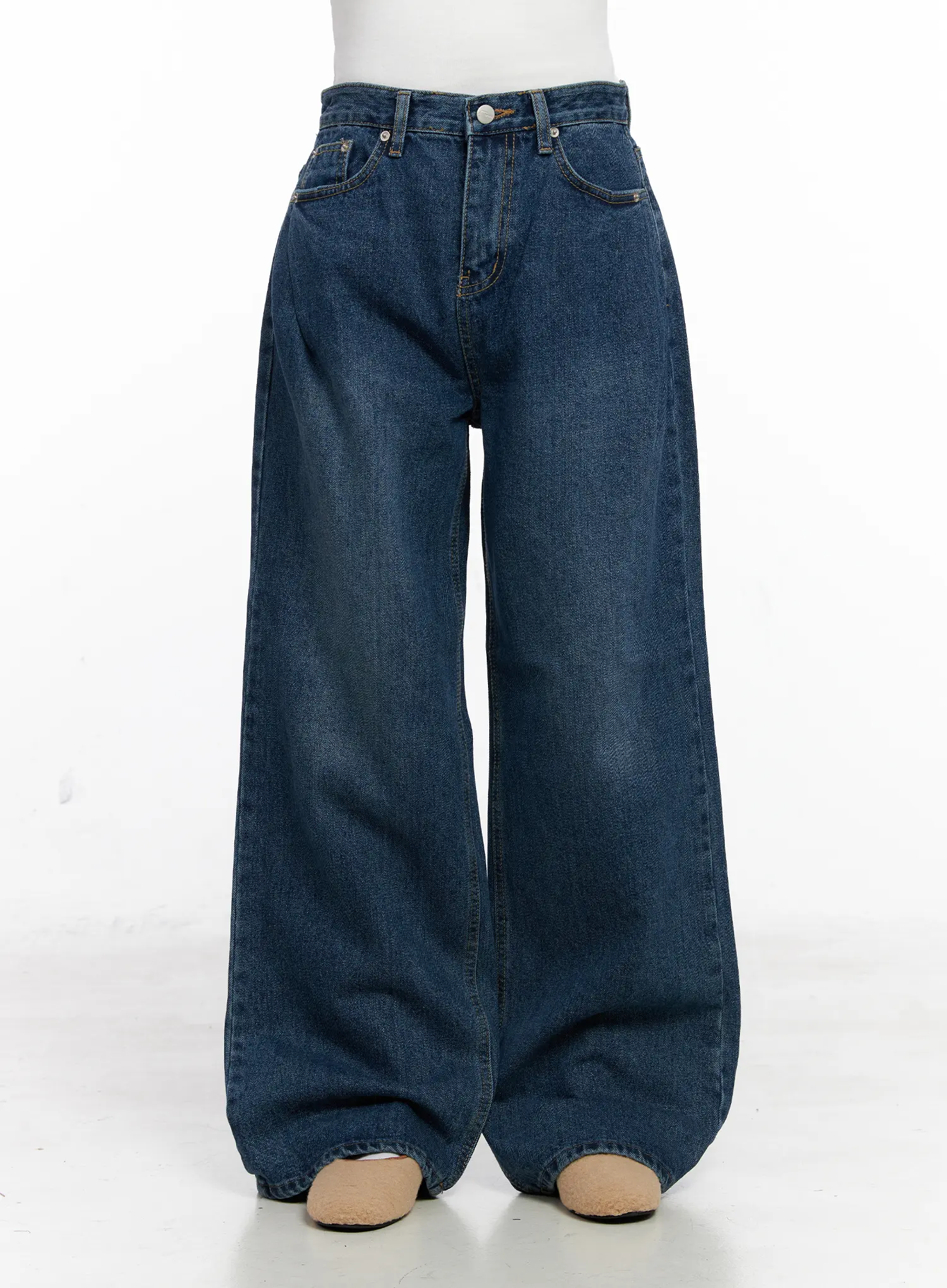 Ariah Wide Leg Baggy Jeans CO523 - Image 2
