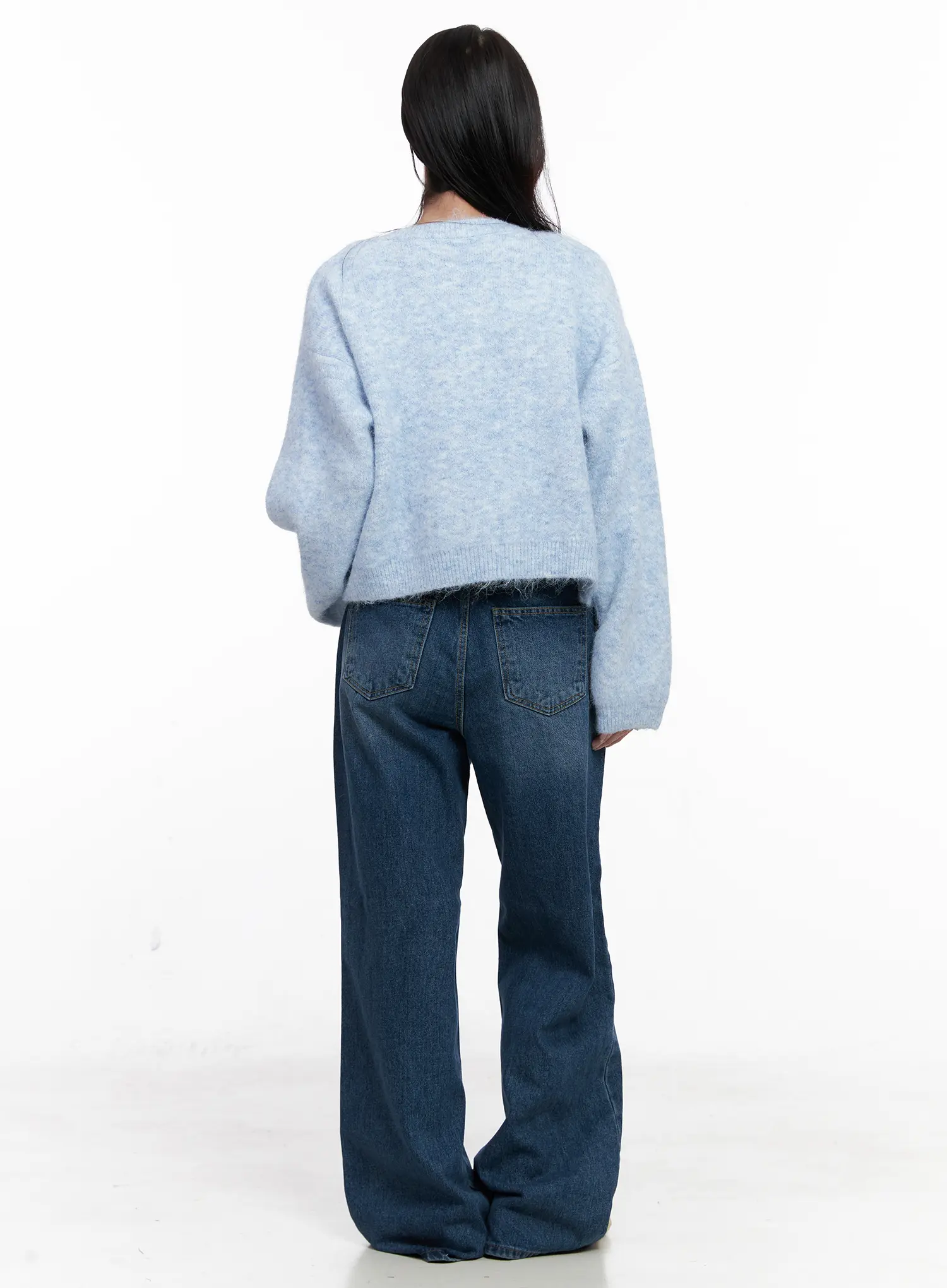 Ariah Wide Leg Baggy Jeans CO523 - Image 5