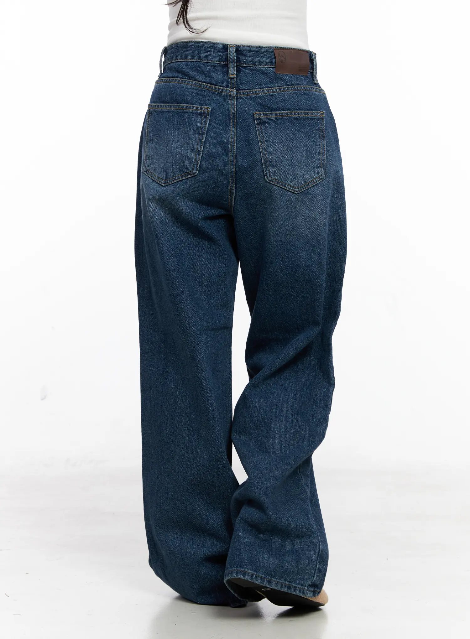 Ariah Wide Leg Baggy Jeans CO523 - Image 7