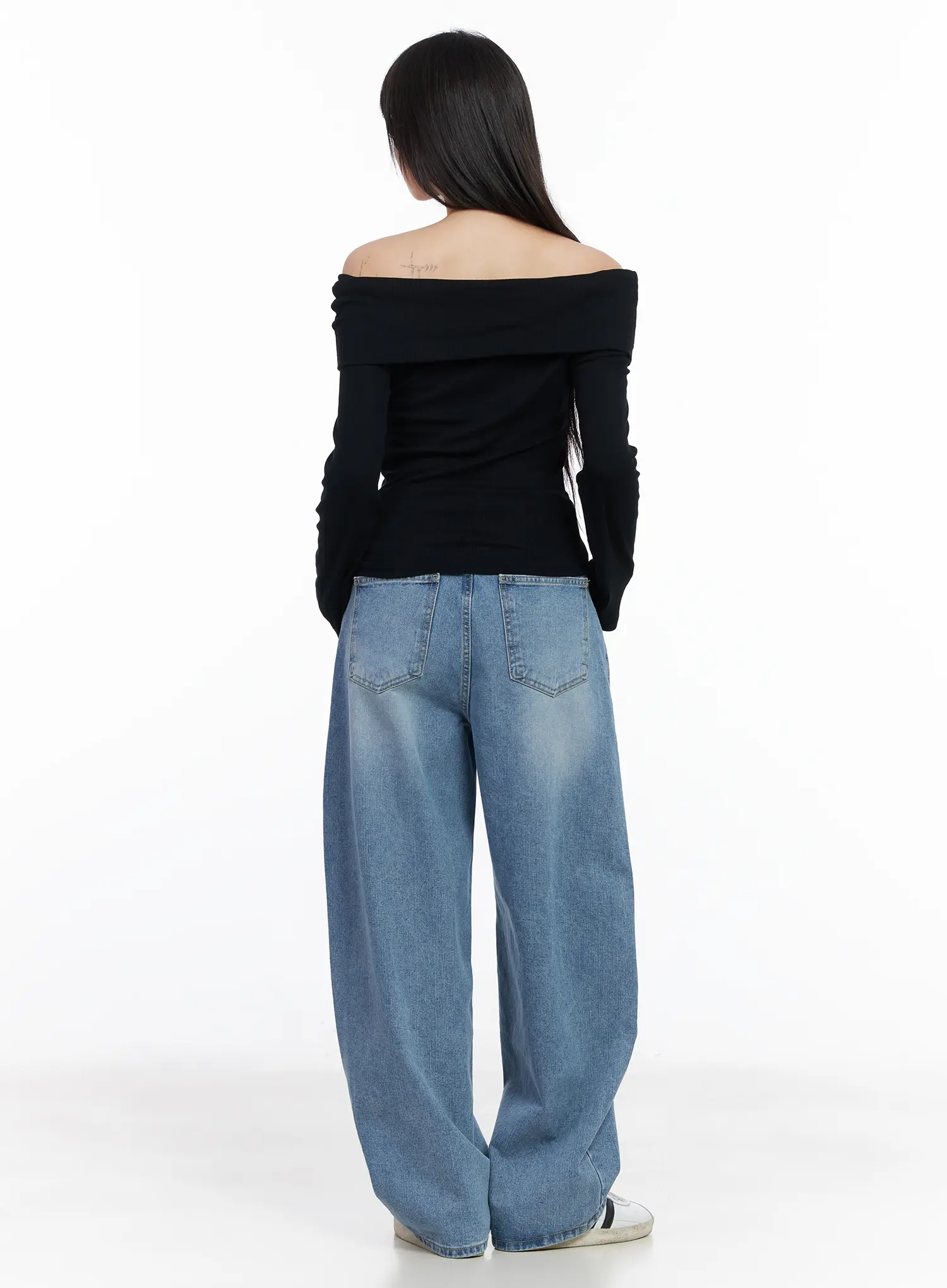 Ariyah High-Waist Baggy Jeans CM512 - Image 7