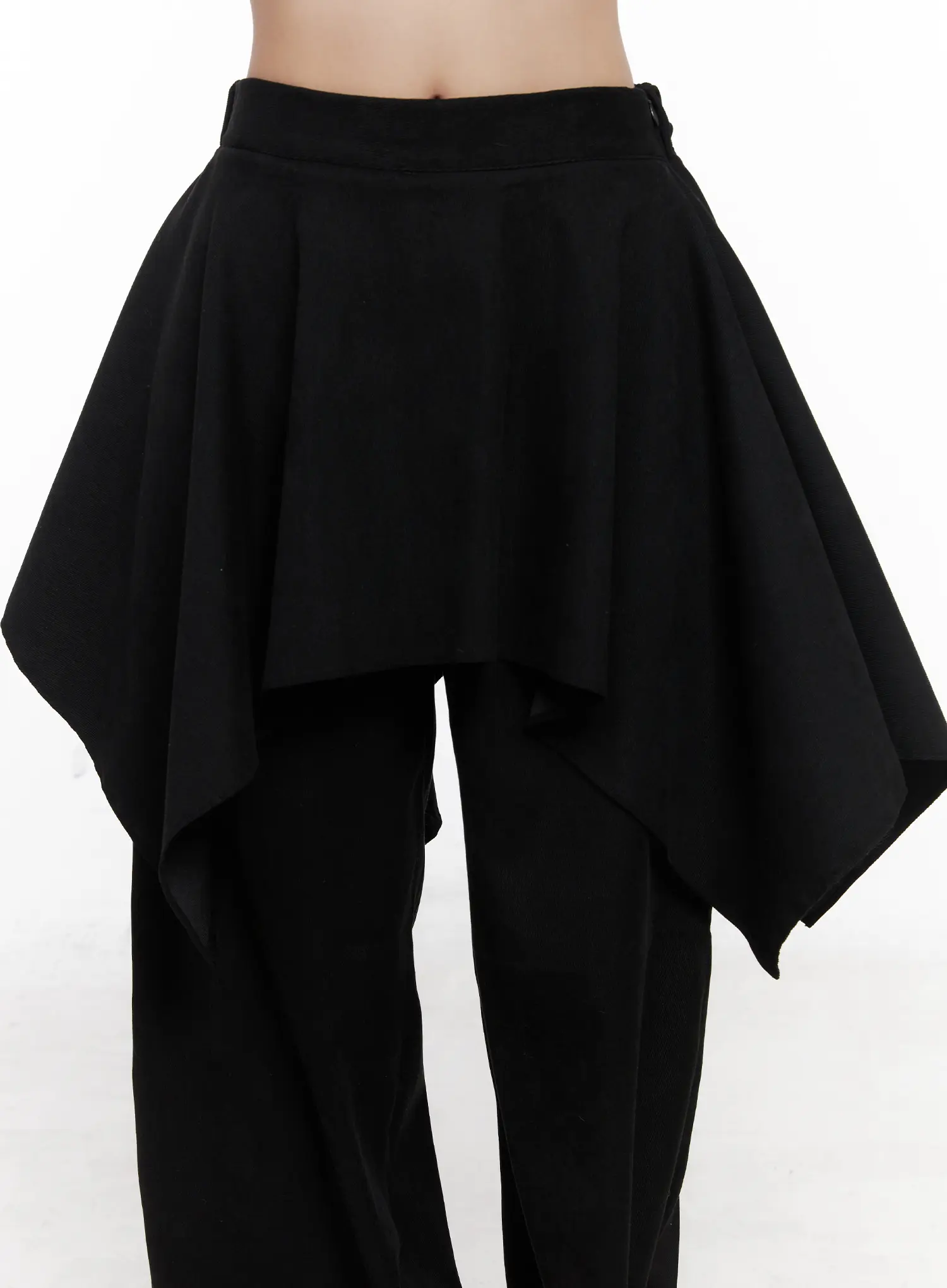 Asymmetric Layered Skirt Pants CN514 - Image 3