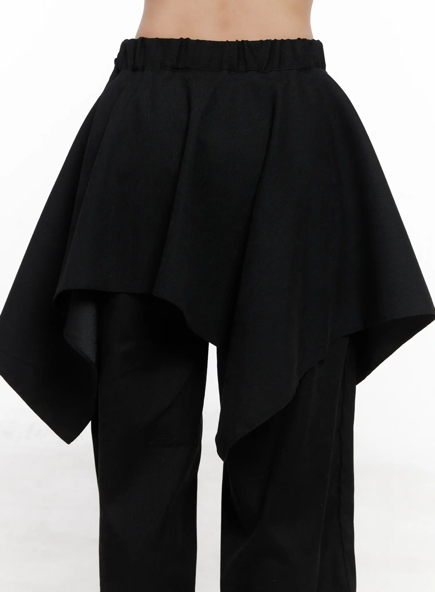 Asymmetric Layered Skirt Pants CN514 - Image 6
