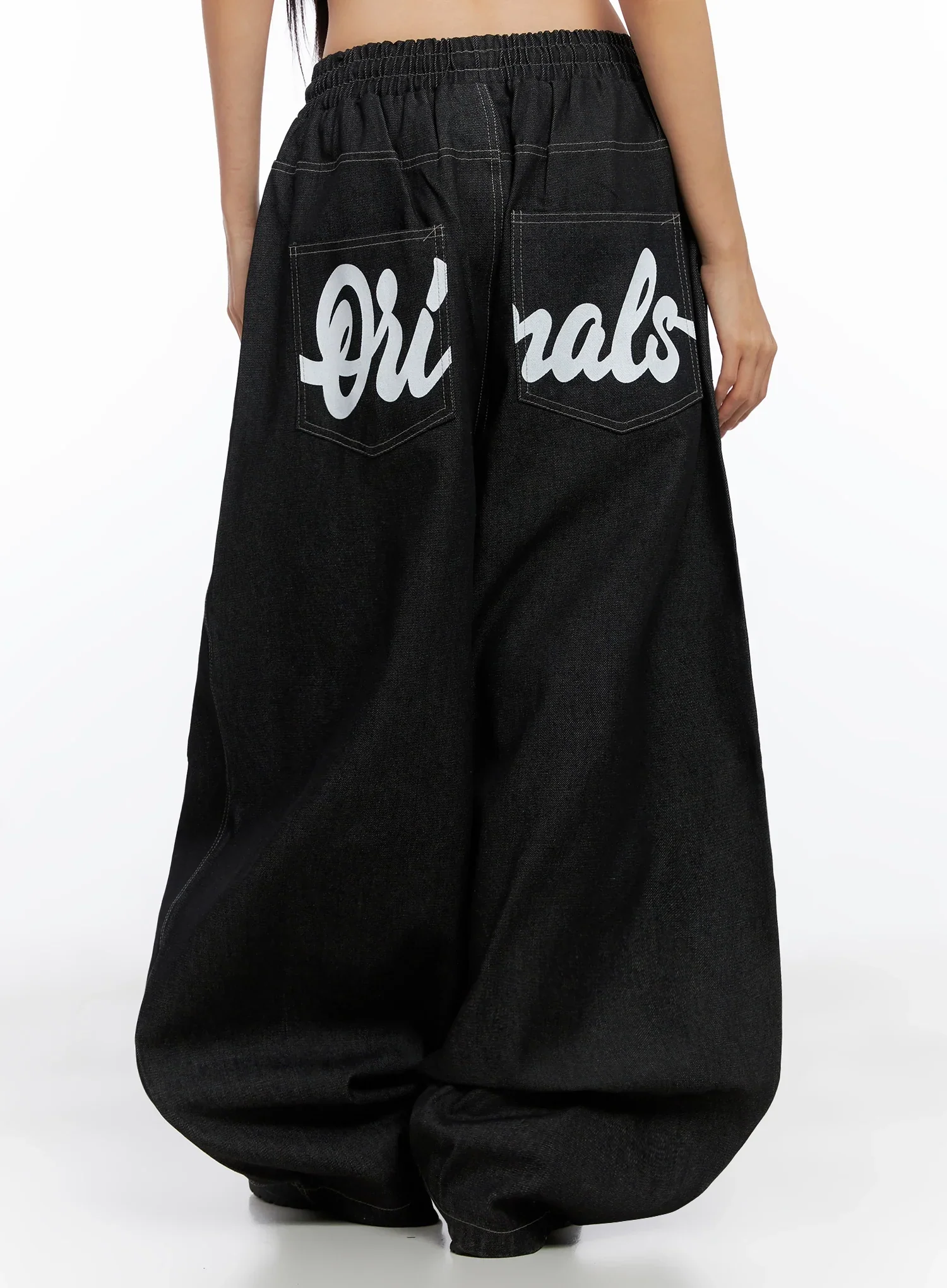 Ayra Graphic Baggy Jeans IO516 - Image 12
